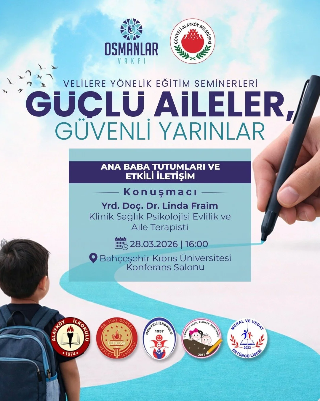 "Ana Baba Tutumları ve Etkili İletişim” semineri yarın yapılacak