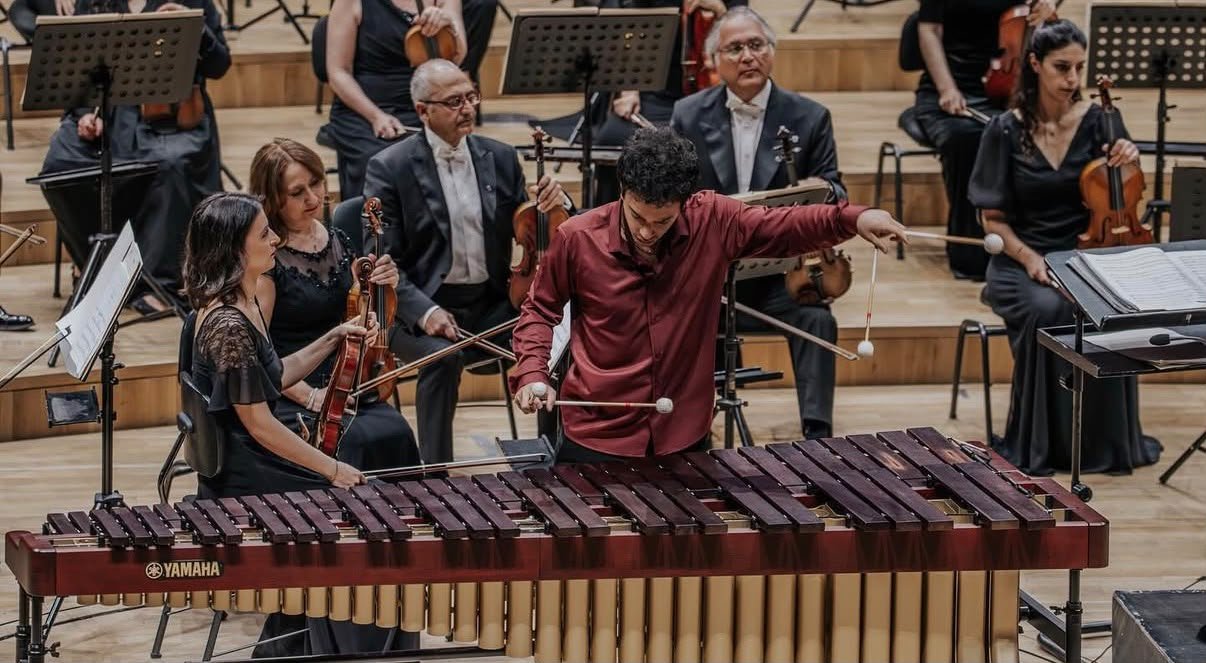 Efe Sağıroğluları Almanya’daki "Uluslararası Donaufest Marimba Yarışması”nda birincilik kazandı