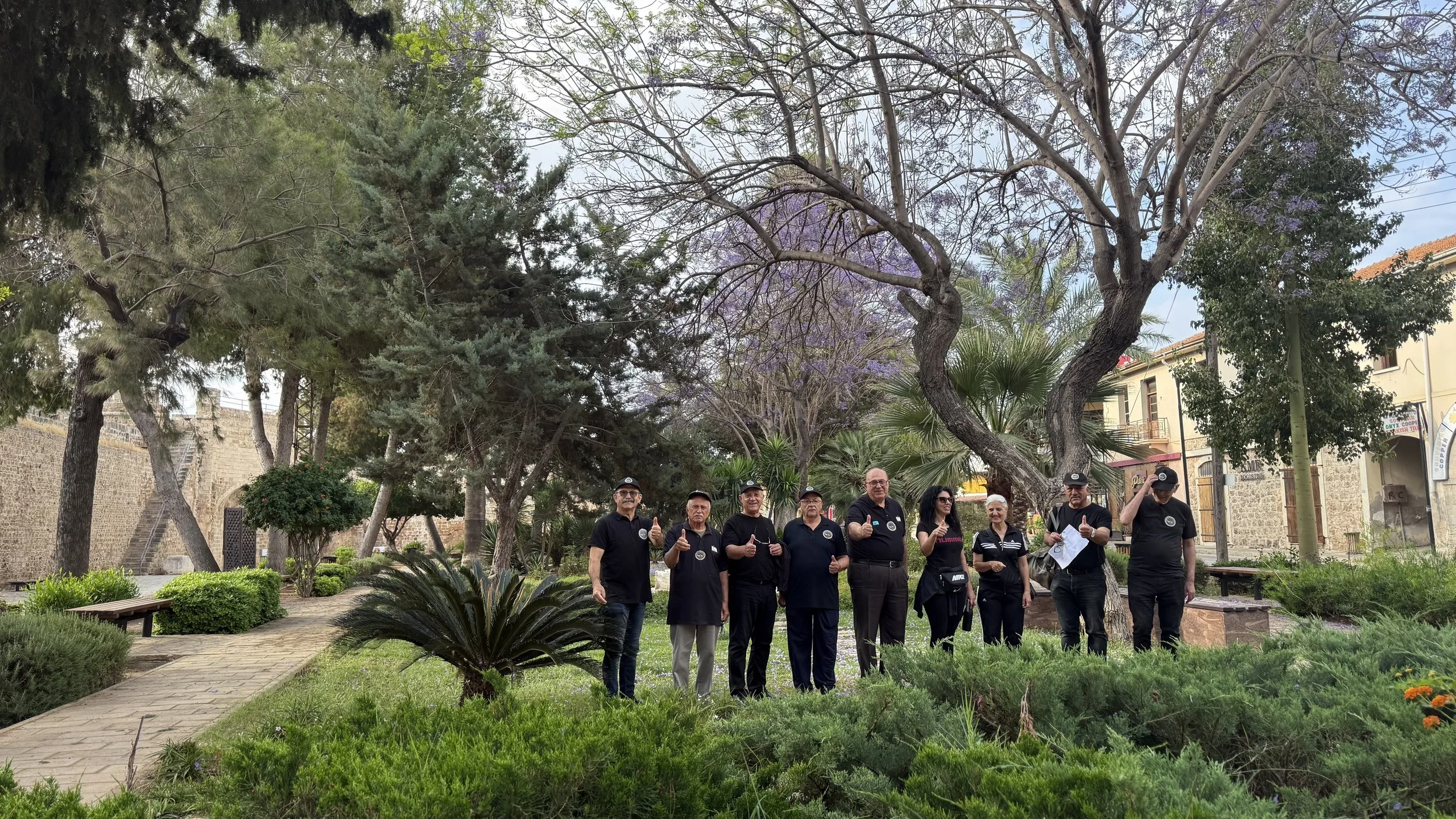 Her Daim Doğa Dostları grubu "Kapıdan Kapıya Açık Hava Müzesi Mağusa" etkinliği düzenledi