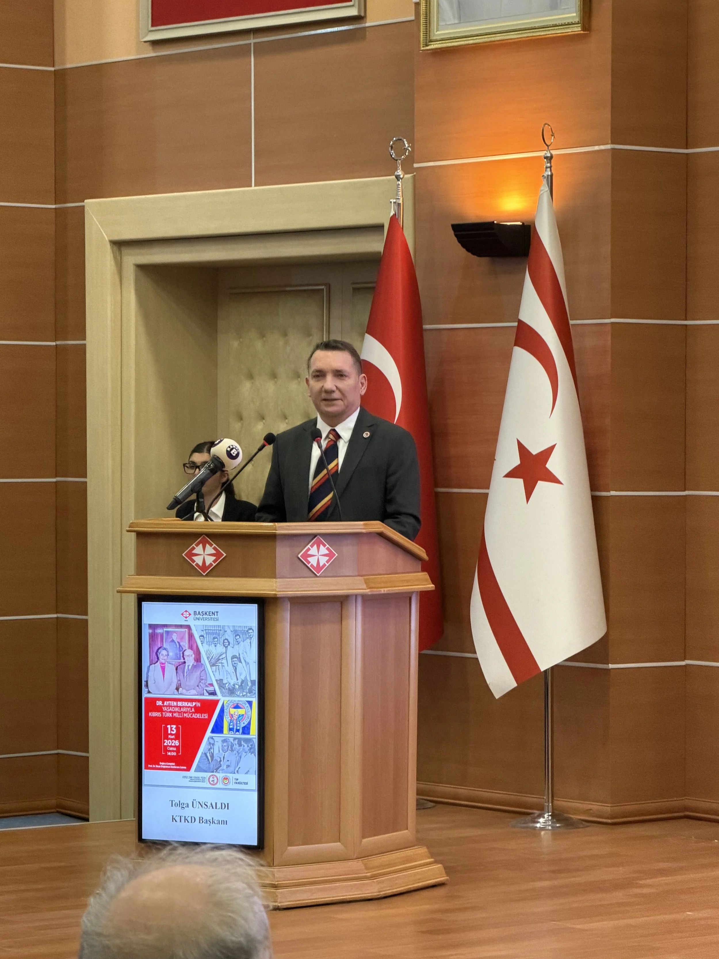 Başkent Üniversitesi’nde “Dr. Ayten Berkalp’in Yaşadıklarıyla Kıbrıs Türk Millî Mücadelesi” konferansı yapıldı