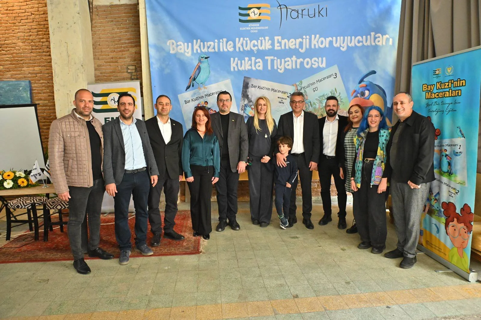 “Bay Kuzi’nin Maceraları” üçüncü kitabının lansmanı ve kukla tiyatrosu premiyeri yapıldı