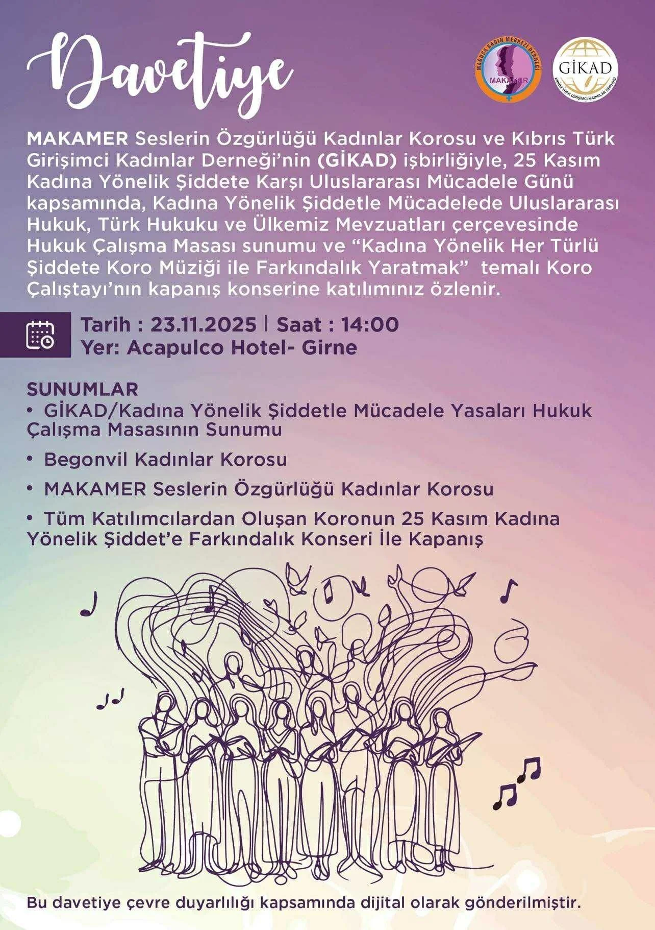 GİKAD ve MAKAMER’den kadına yönelik şiddete karşı ortak çalıştay