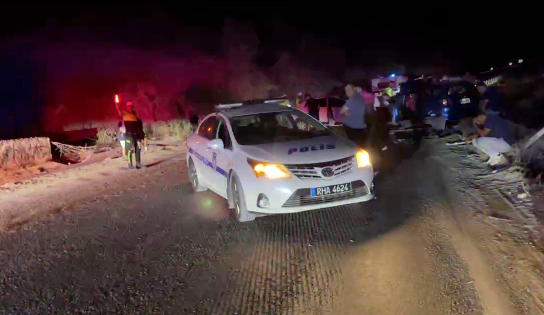 Girne - Değirmenlik anayolundaki trafik kazasında bir kişi hayatını kaybetti