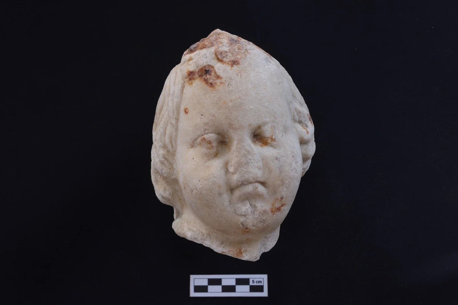 Pompeiopolis Antik Kenti'nde Eros başı bulundu