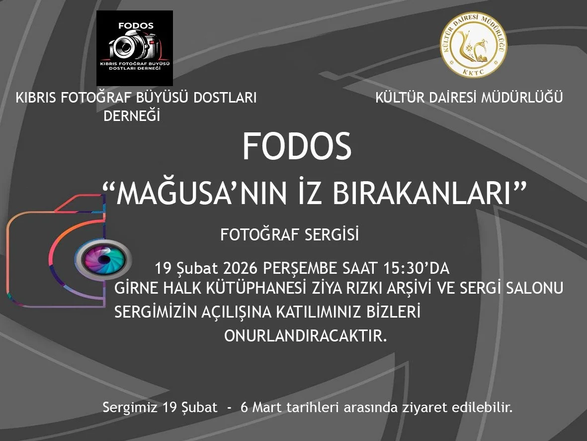 Girne Halk Kütüphanesi’nde sergi açılışı ile kitap tanıtımı ve imza günü düzenleniyor