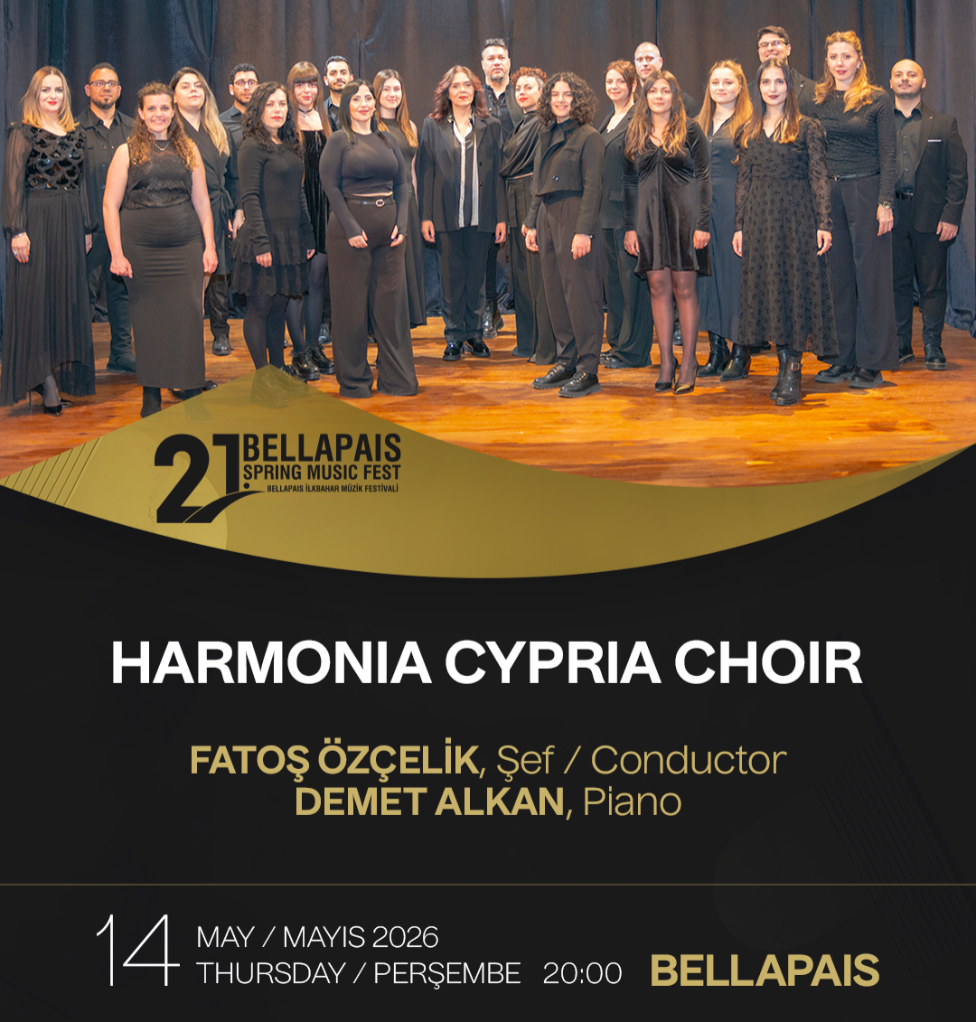Bellapais İlkbahar Müzik Festivali bu akşam Harmonia Cypria Korosu Konseri ile final yapacak