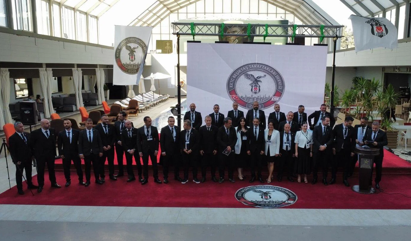 KKTC Beşiktaşlılar Derneği’nde başkan Mustafa Taş oldu
