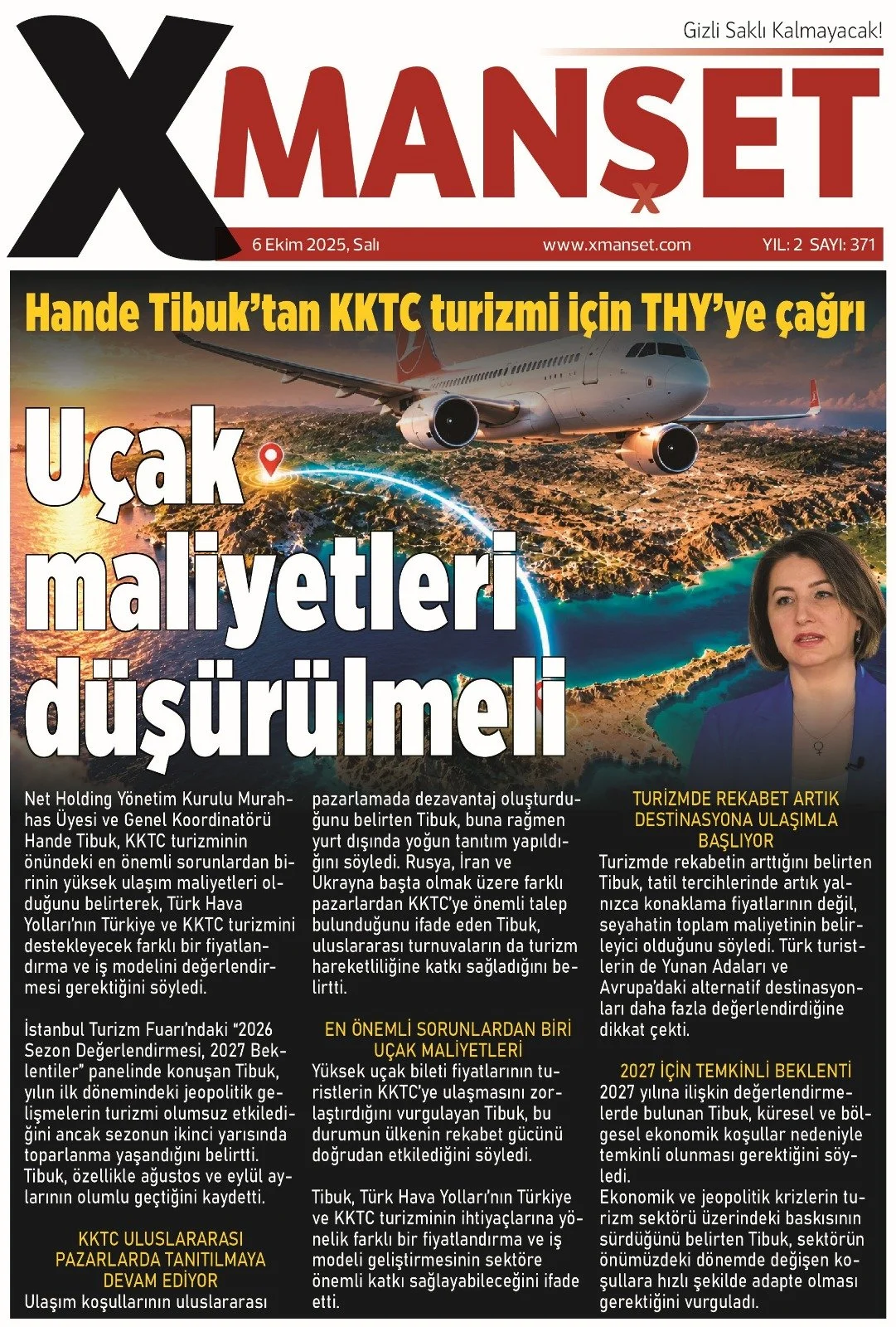 X Manşet - 6 Ekim 2026