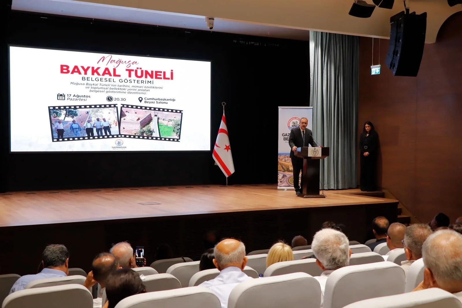 “Mağusa Baykal Tüneli” belgeselinin lansmanı yapıldı