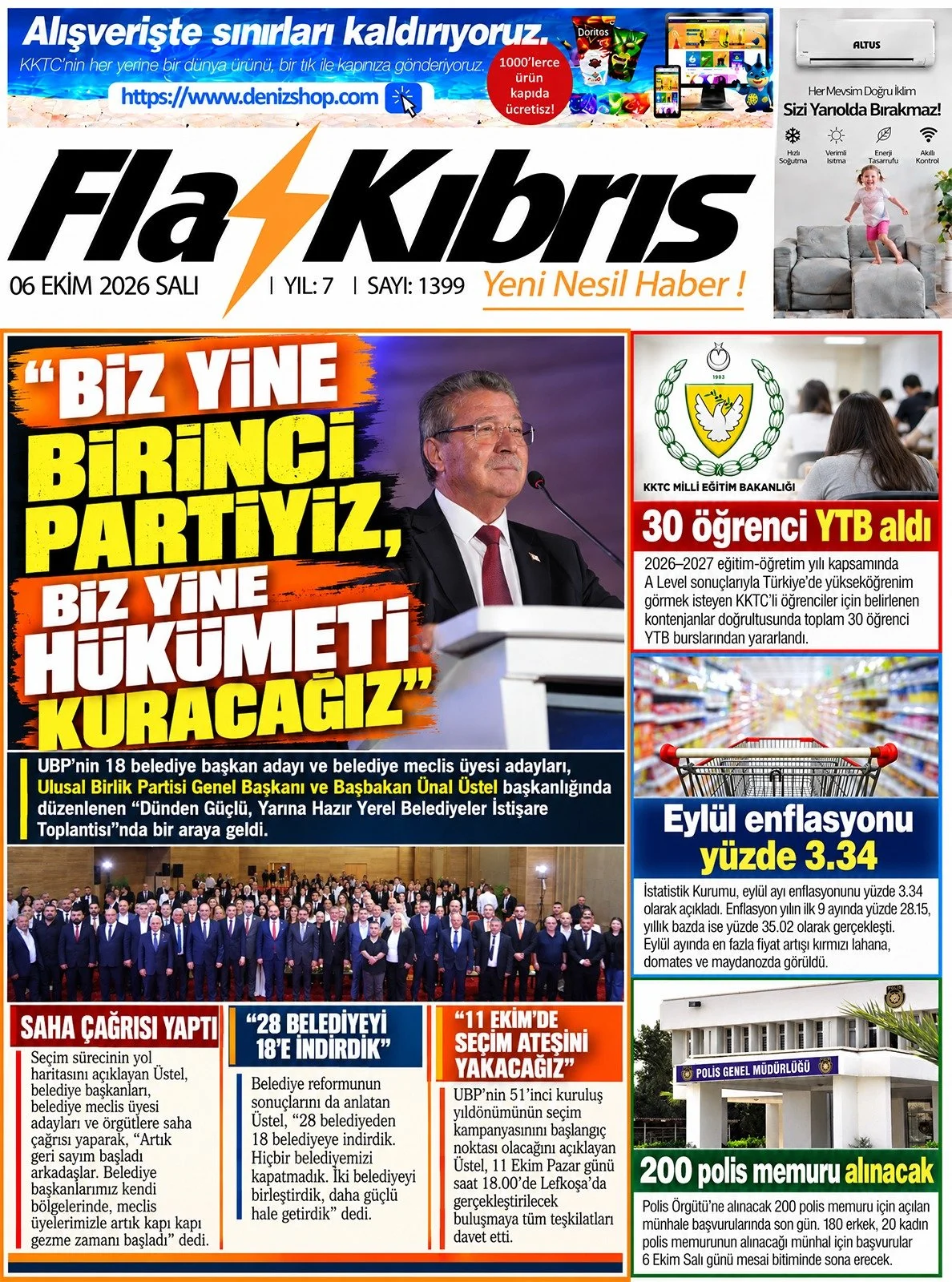 Fla Kıbrıs - 6 Ekim 2026