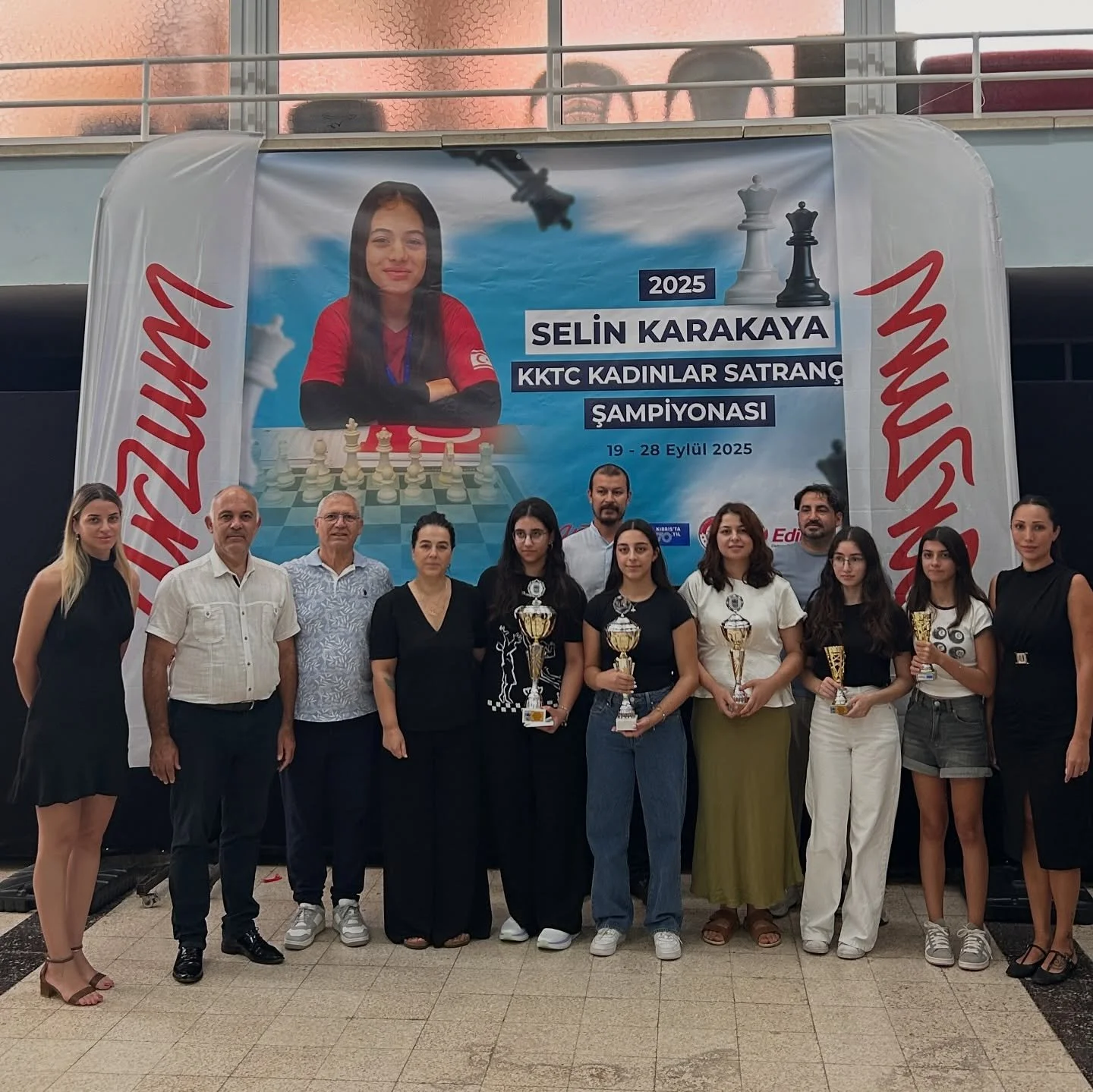Selin Karakaya Kadınlar Satranç Şampiyonası tamamlandı