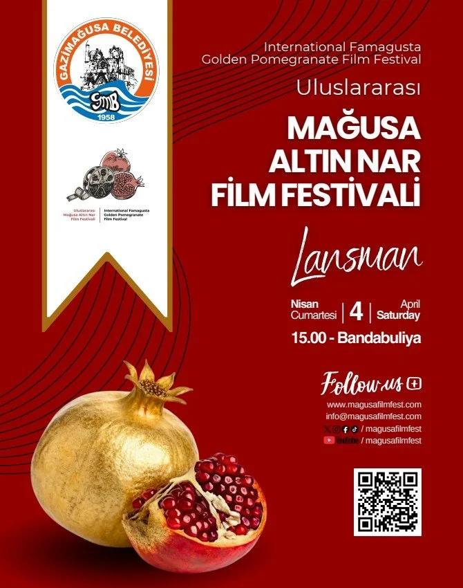 Gazimağusa Belediyesi’nden Uluslararası Mağusa Altın Nar Film Festivali