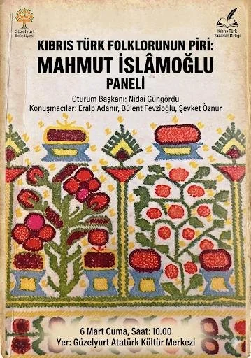 Merhum halk bilimci Mahmut İslamoğlu'nun anısına panel düzenleniyor