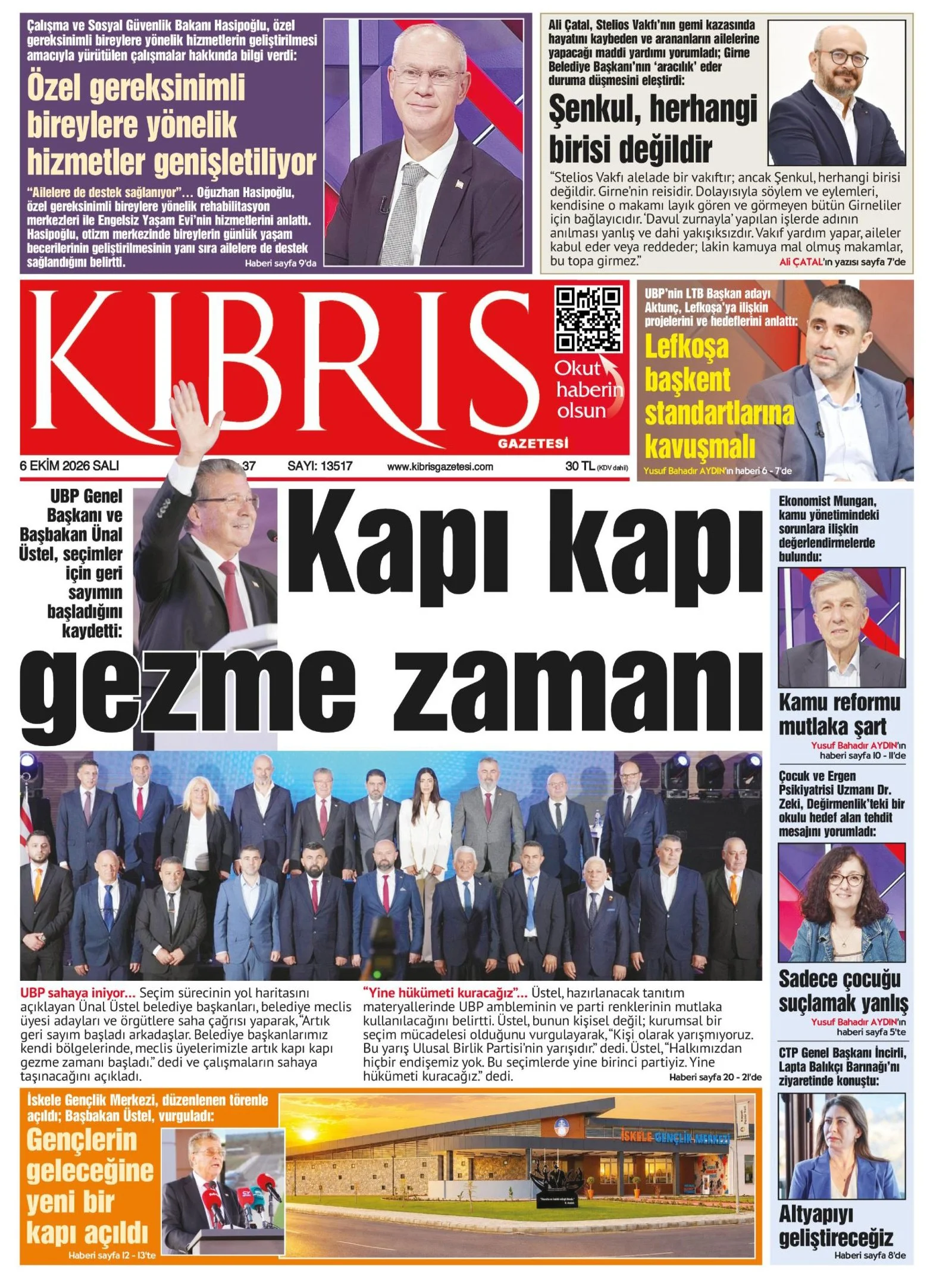 Kıbrıs - 6 Ekim 2026