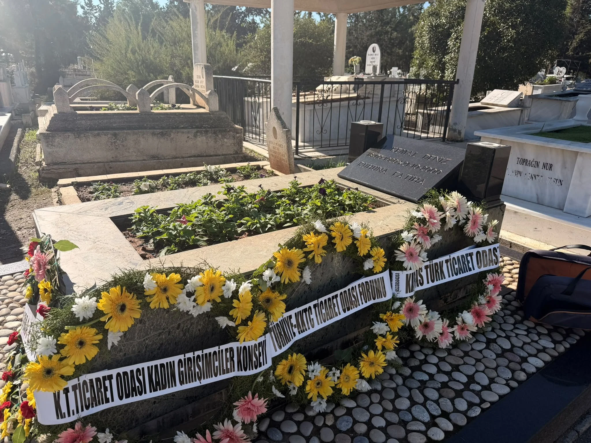 Mehmet Kemal Deniz, 26’ncı ölüm yıl dönümünde mezarı başında anıldı