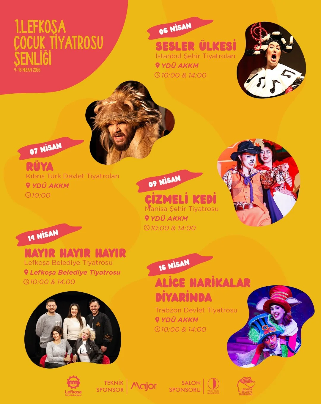 LTB, ilk kez “Lefkoşa Çocuk Tiyatrosu Şenliği” düzenliyor