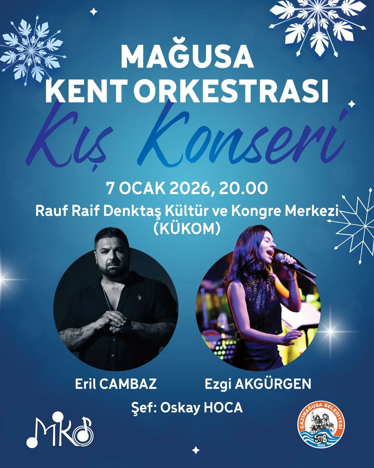 Mağusa Kent Orkestrası, Gazimağusa Belediyesi’nin organizasyonunda çarşamba gecesi sanatseverlerle buluşuyor