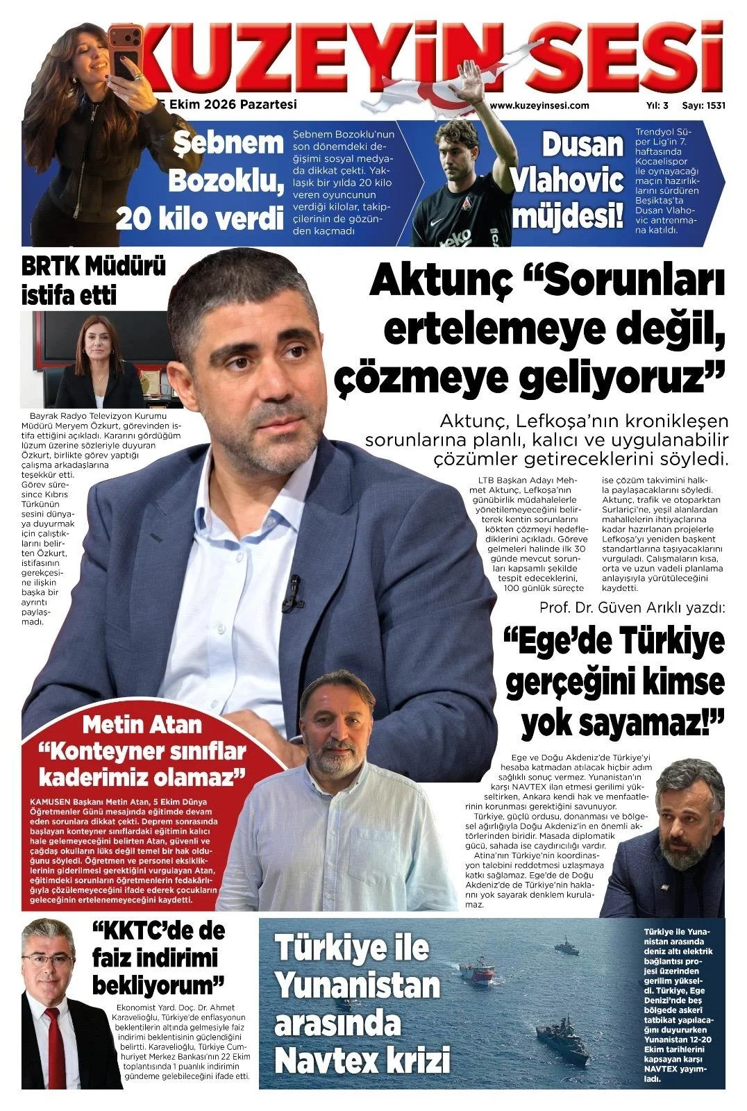Kuzeyin Sesi - 6 Ekim 2026