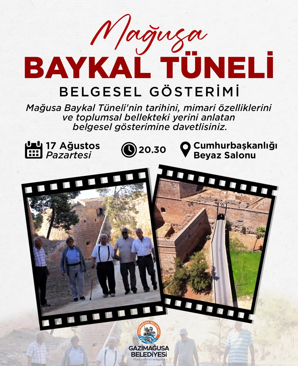 Baykal Tüneli Belgeseli, pazartesi günü gösterilecek