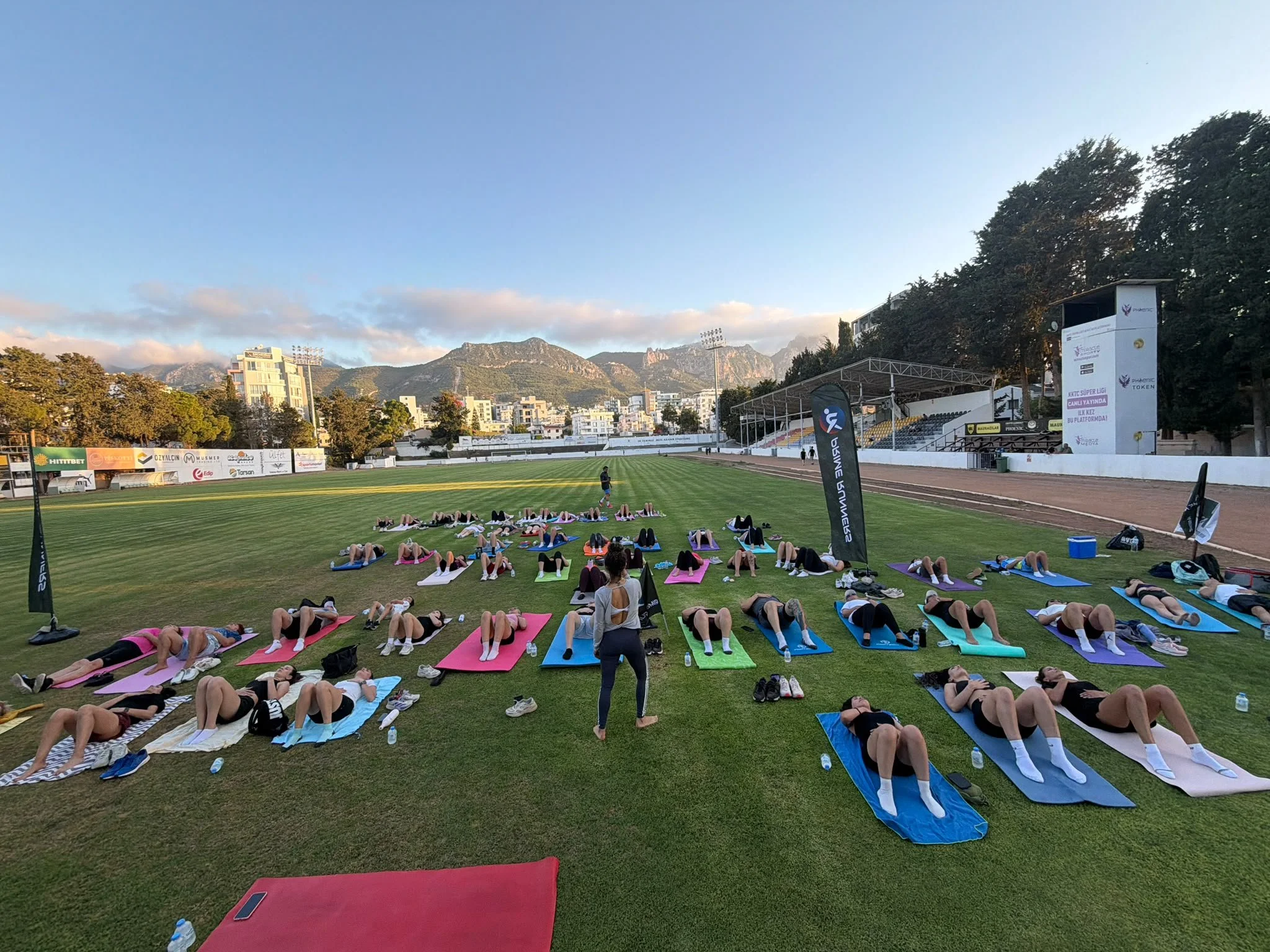 Girne’de “Yoga Run” etkinliği gerçekleştirildi