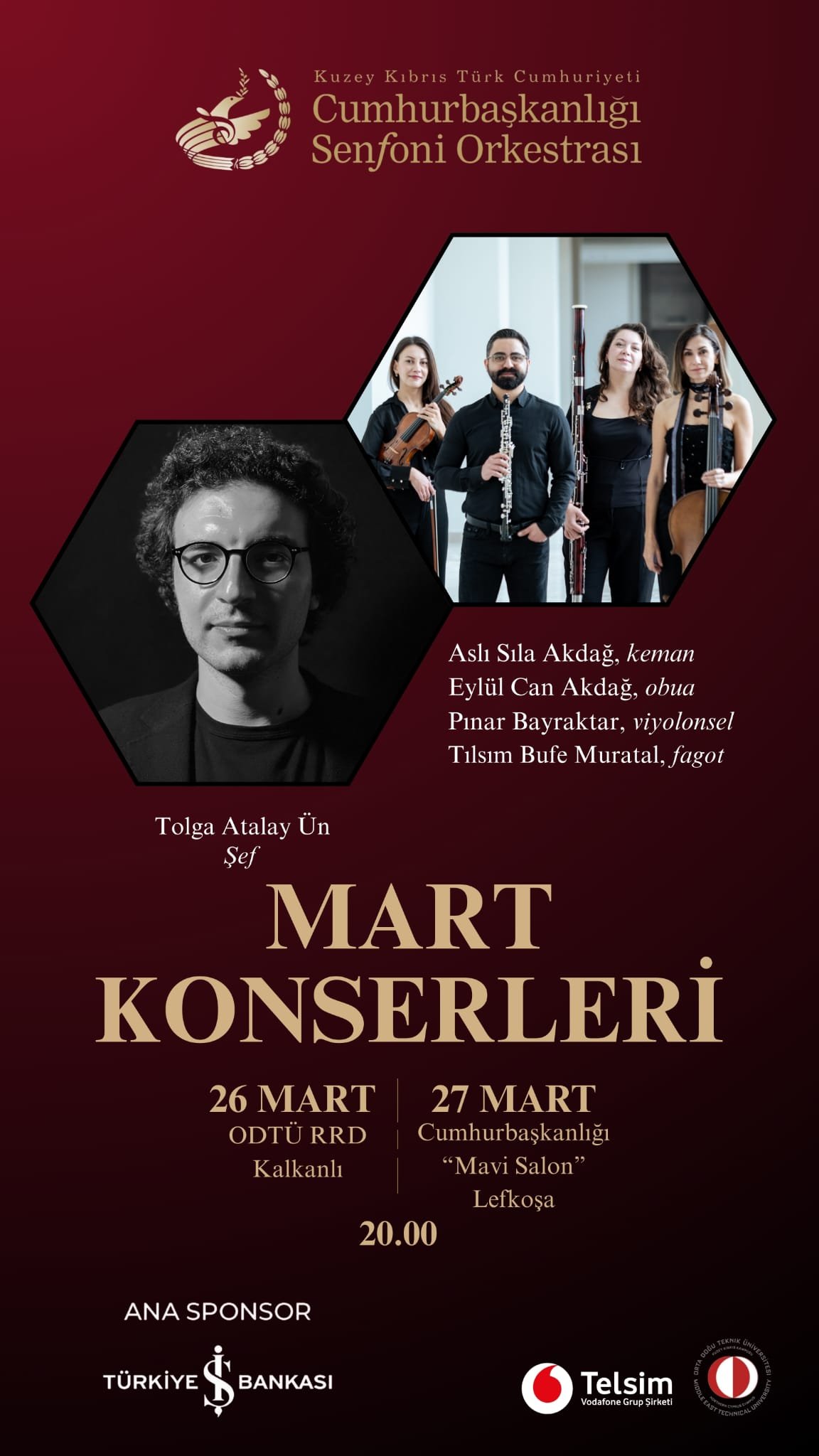 CSO’dan mart konserleri...