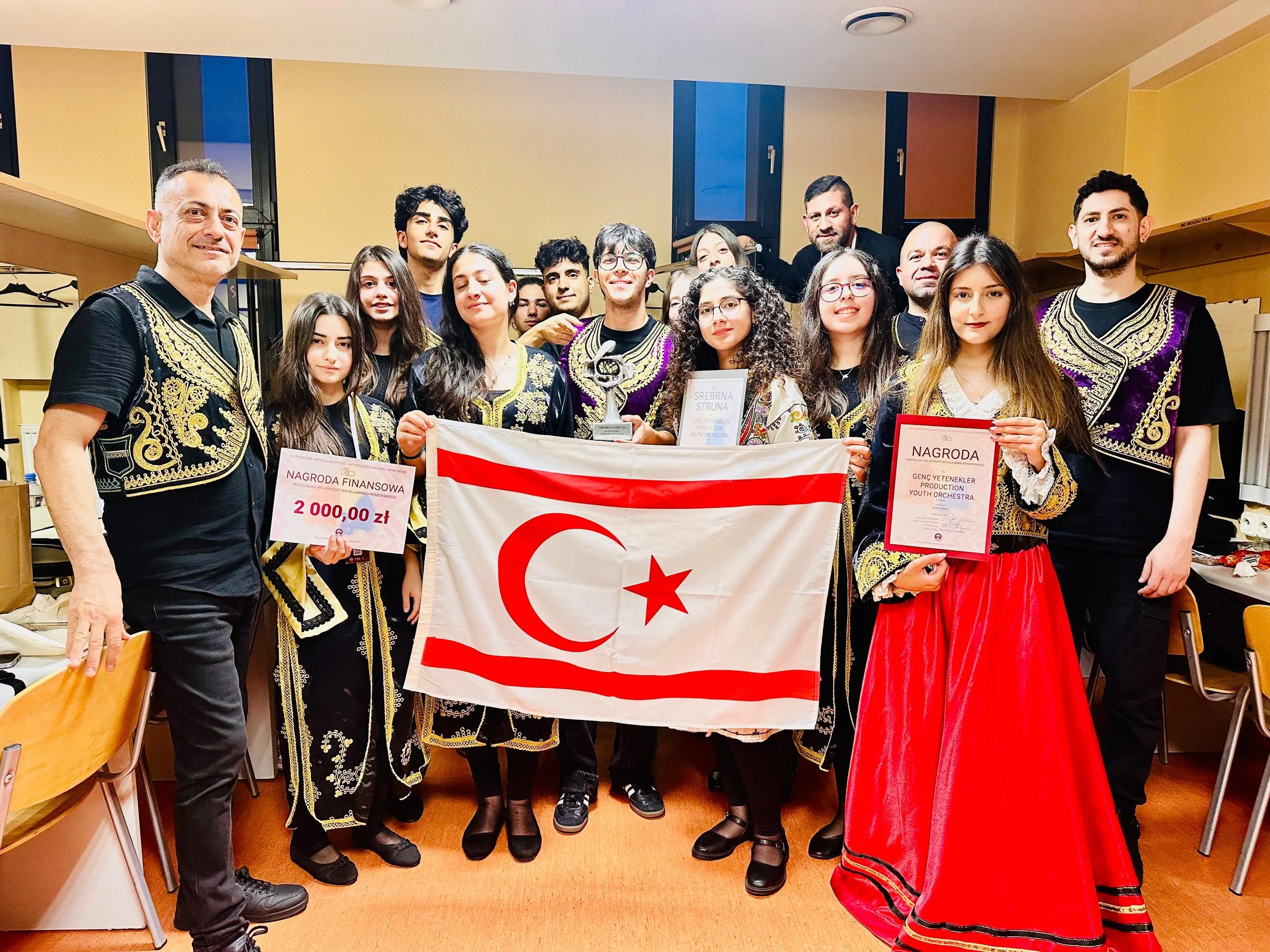 Genç Yetenekler Production Gençlik Orkestrası, Polonya’da ödül aldı