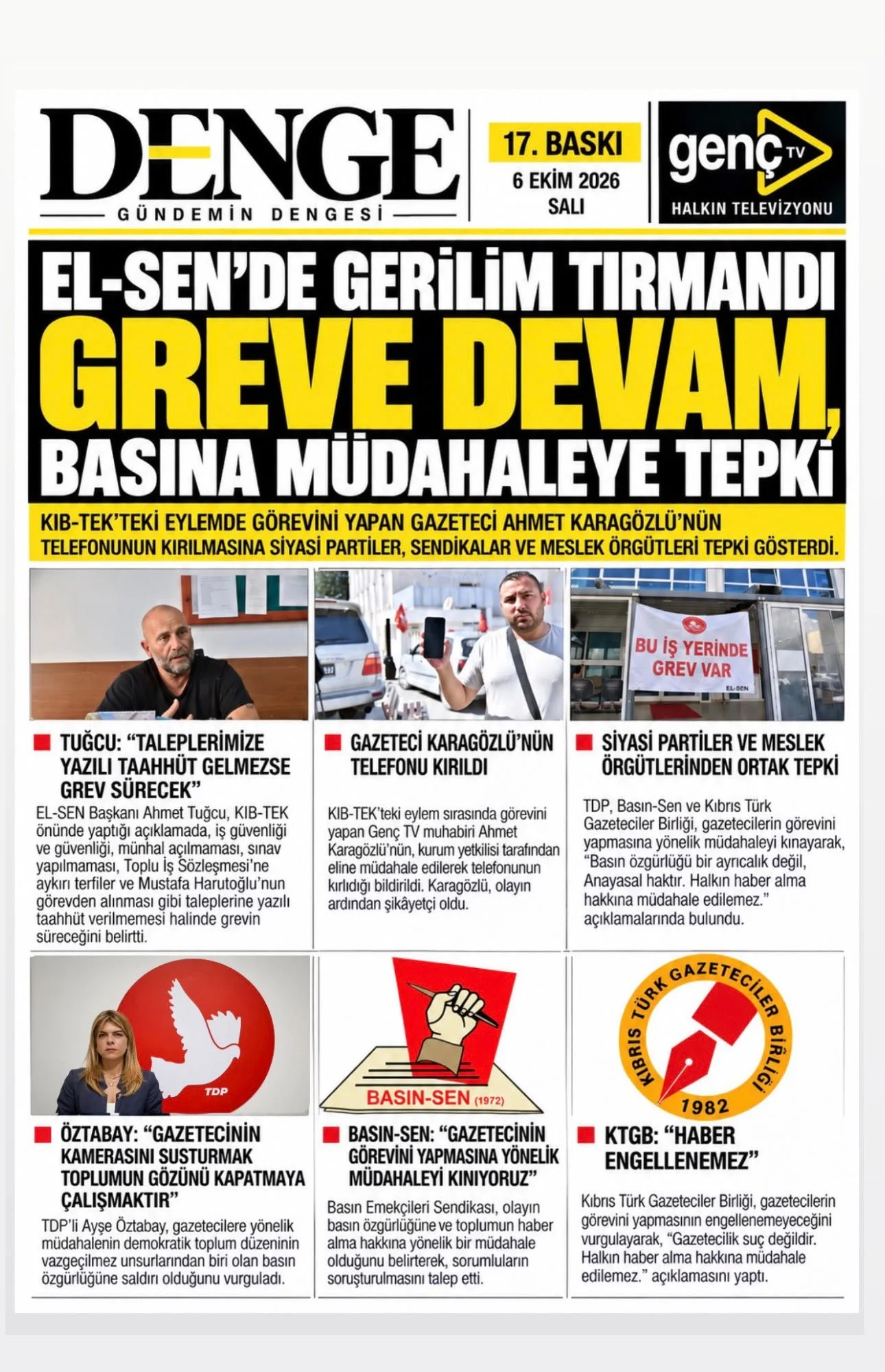 Denge - 6 Ekim 2026