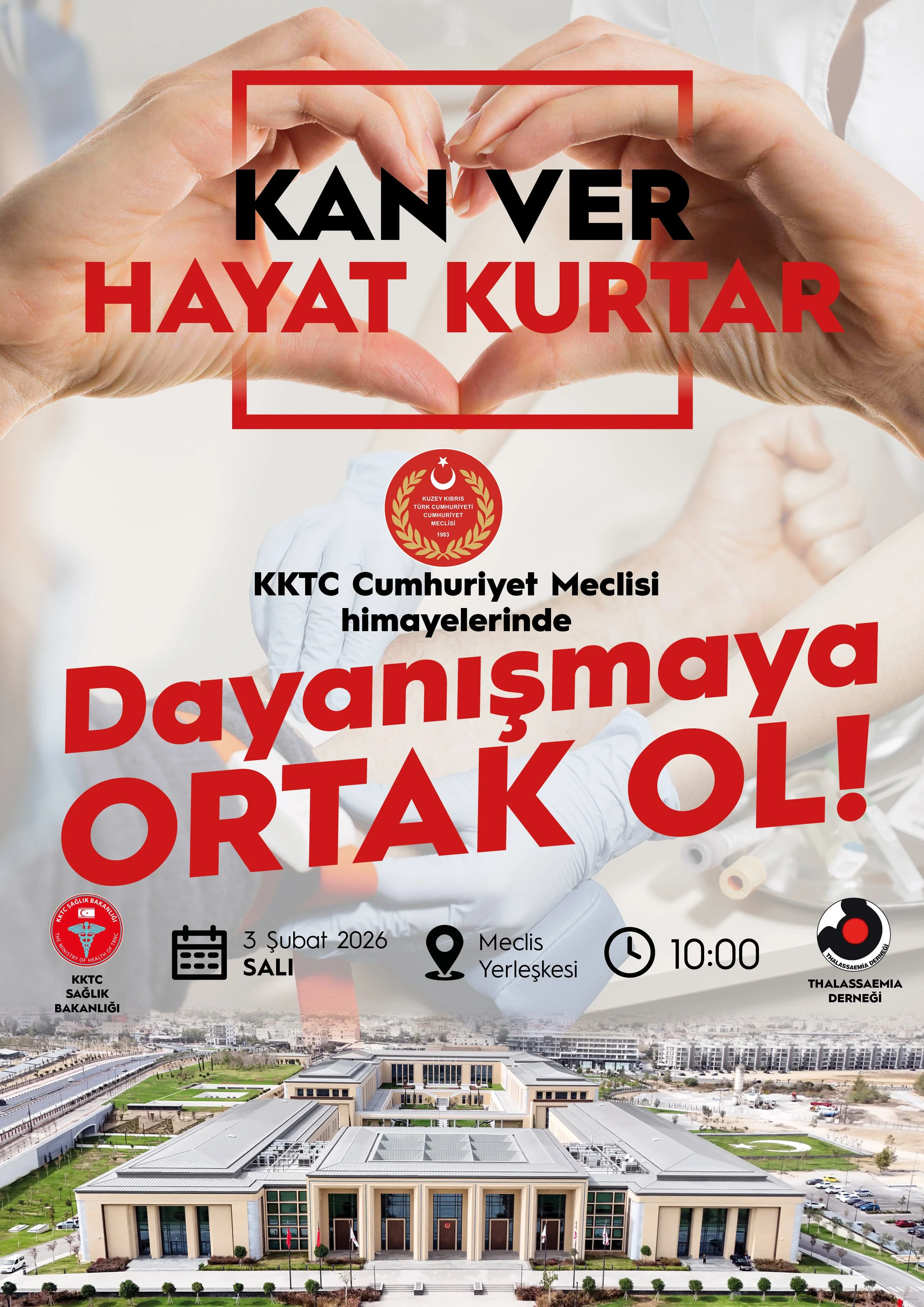 Meclis’te kan bağışı kampanyası 