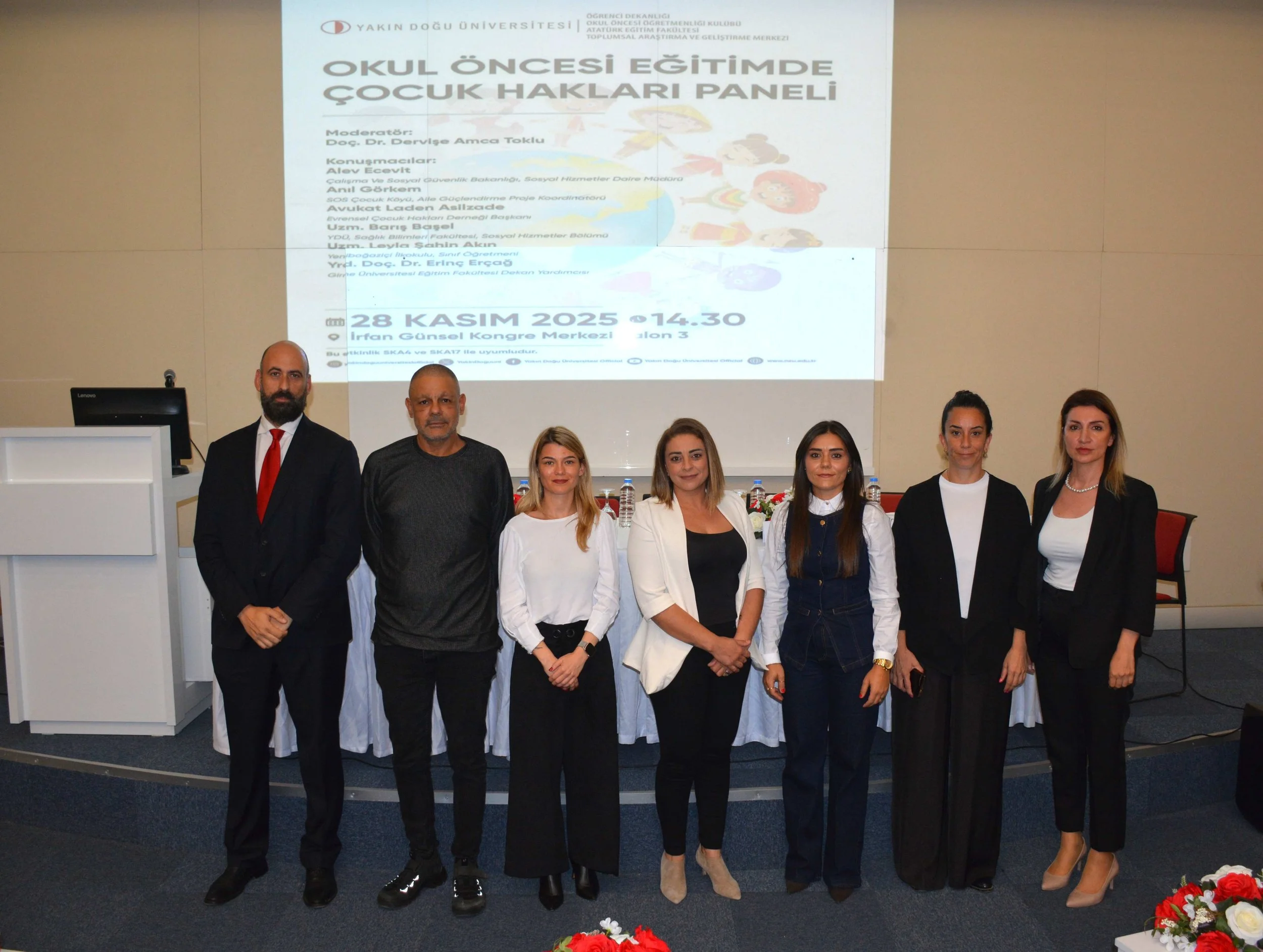 Çocuk hakları için ortak ses: Uzmanlar Yakın Doğu Üniversitesi’nde buluştu