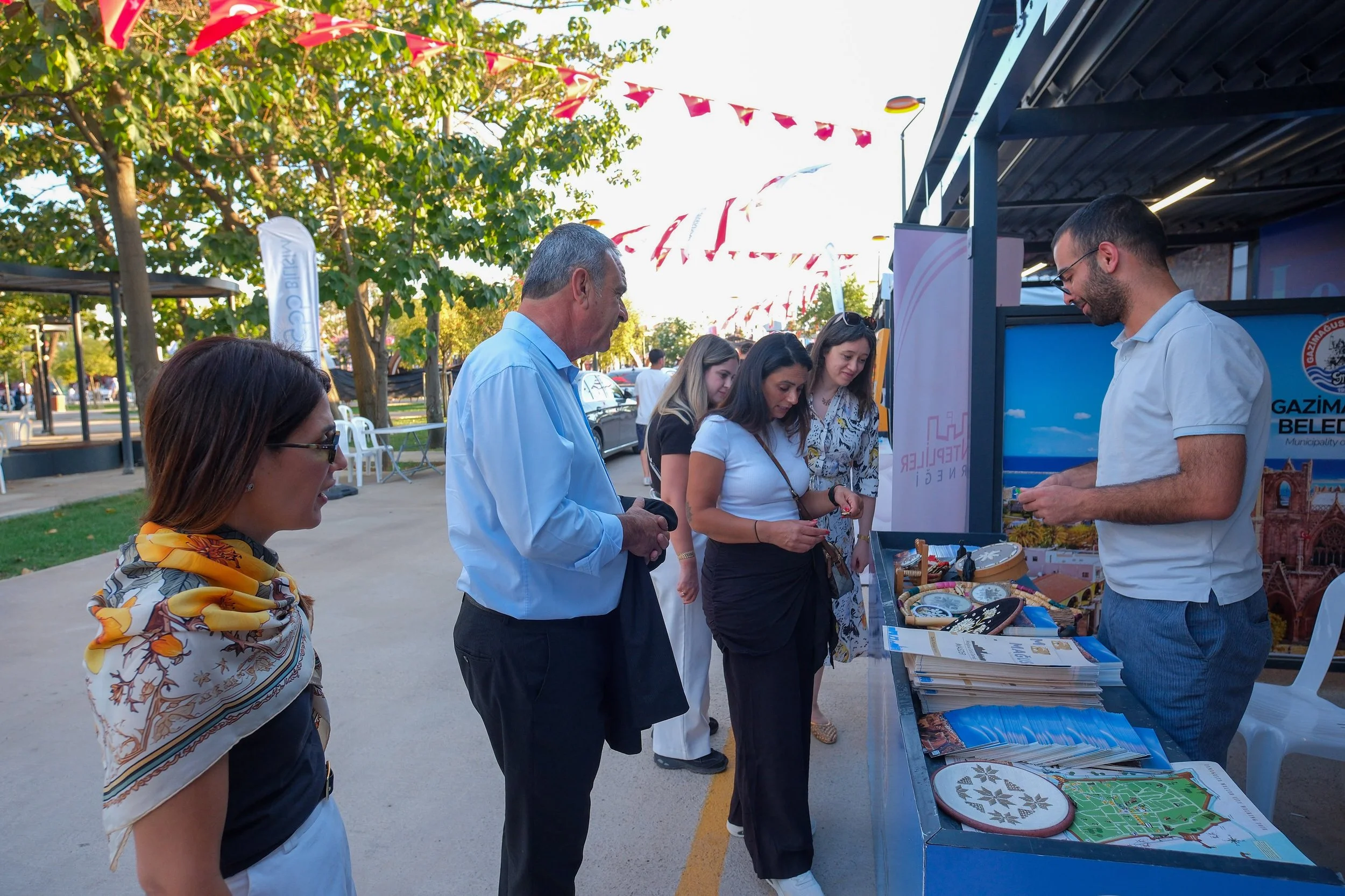 Uluçay, Gaziantep’te Gazimağusa’nın tanıtıldığı festivale katıldı