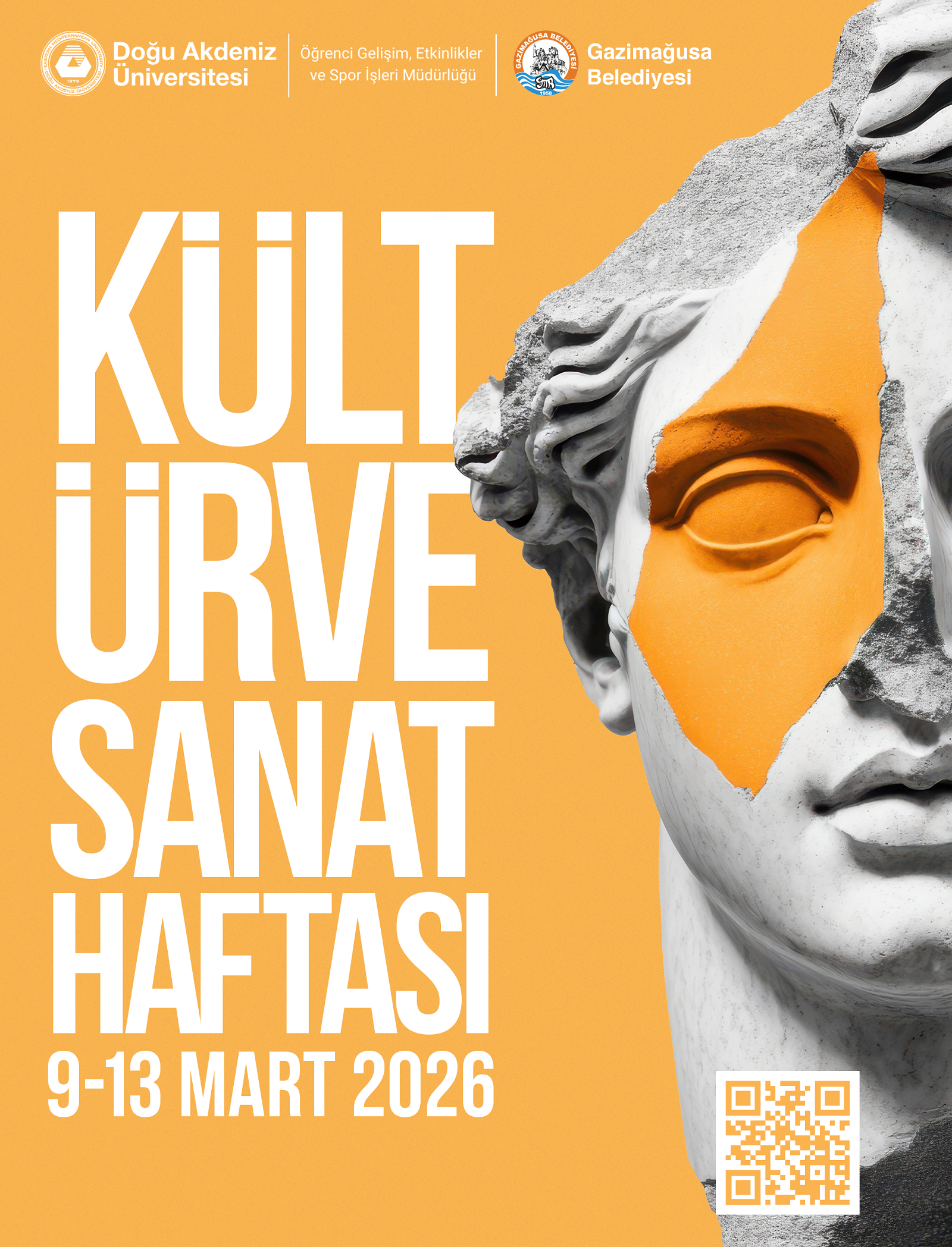 DAÜ’de 9–13 Mart tarihleri arasında Kültür ve Sanat Haftası düzenlenecek