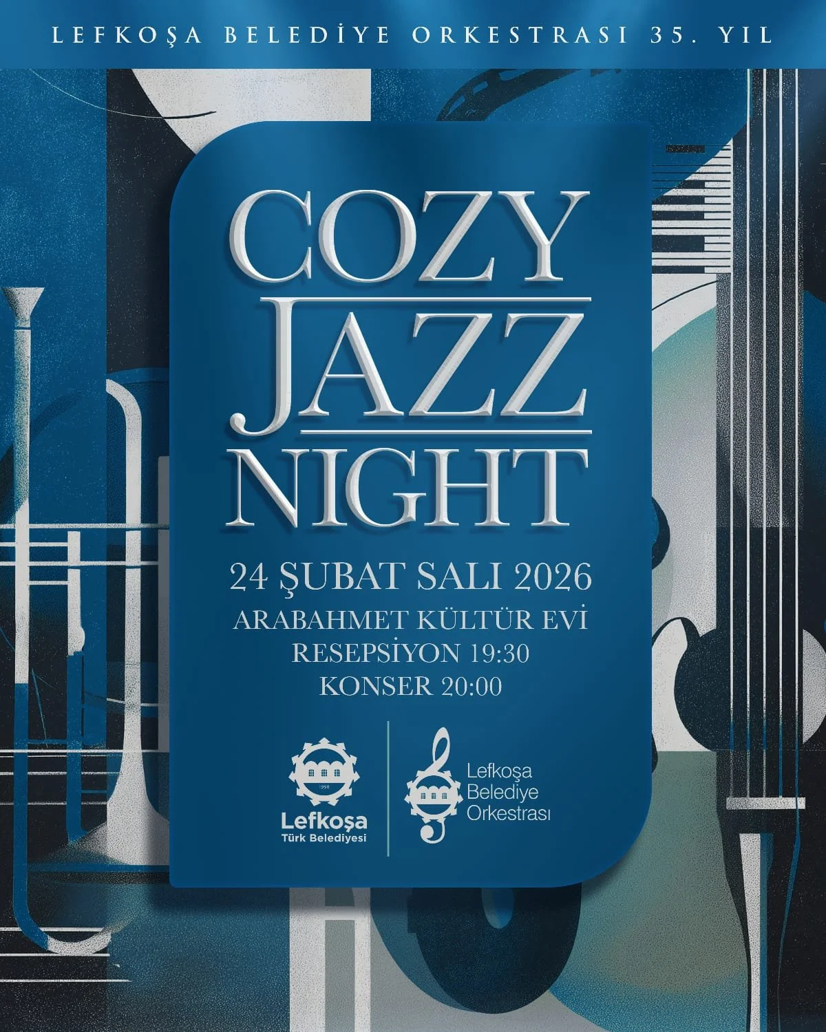 “Cozy Jazz Night” Salı akşamı Arabahmet Kültür Evi’nde düzenlenecek