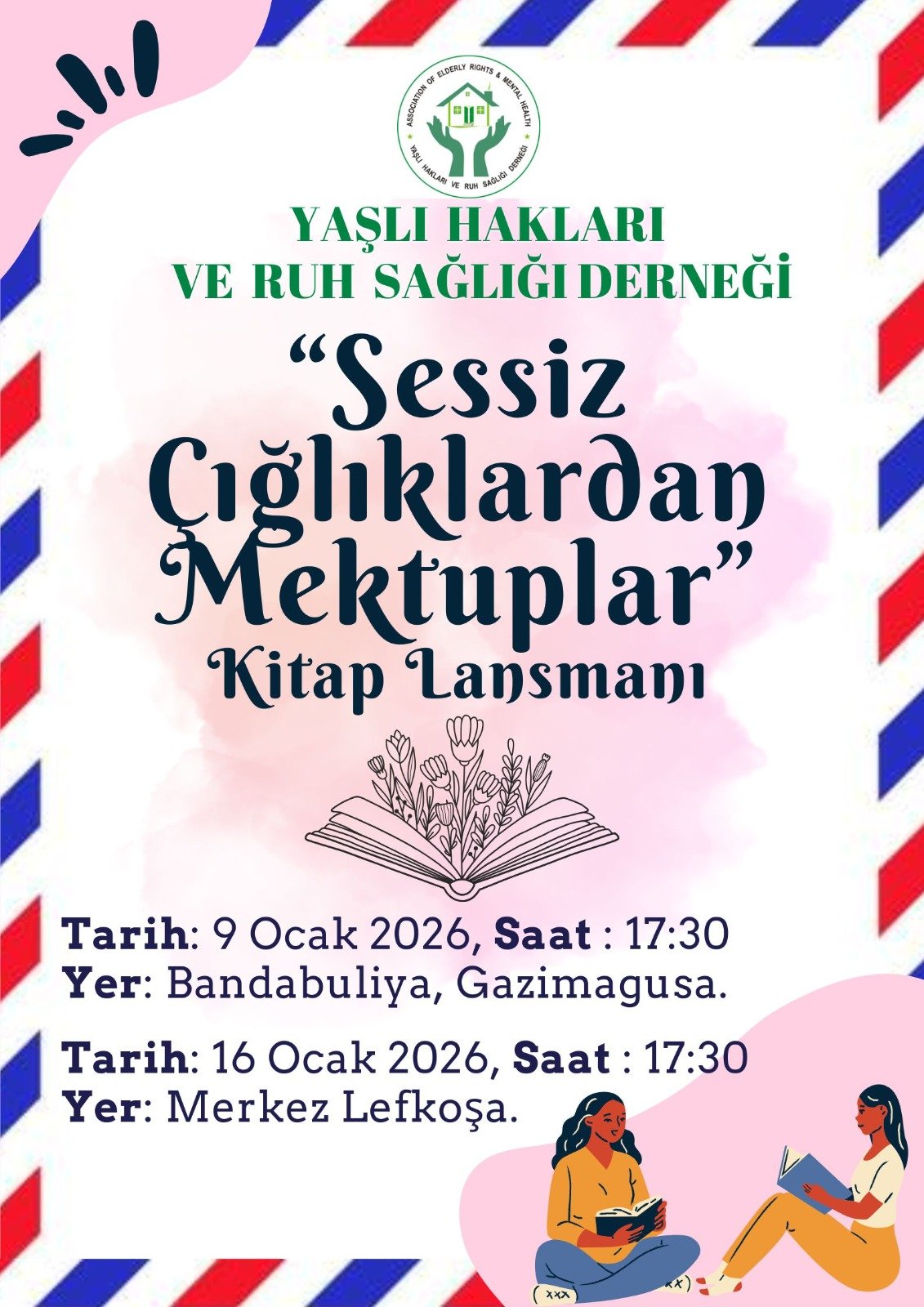 “Sessiz Çığlıklardan Mektuplar” kitabı tanıtılacak