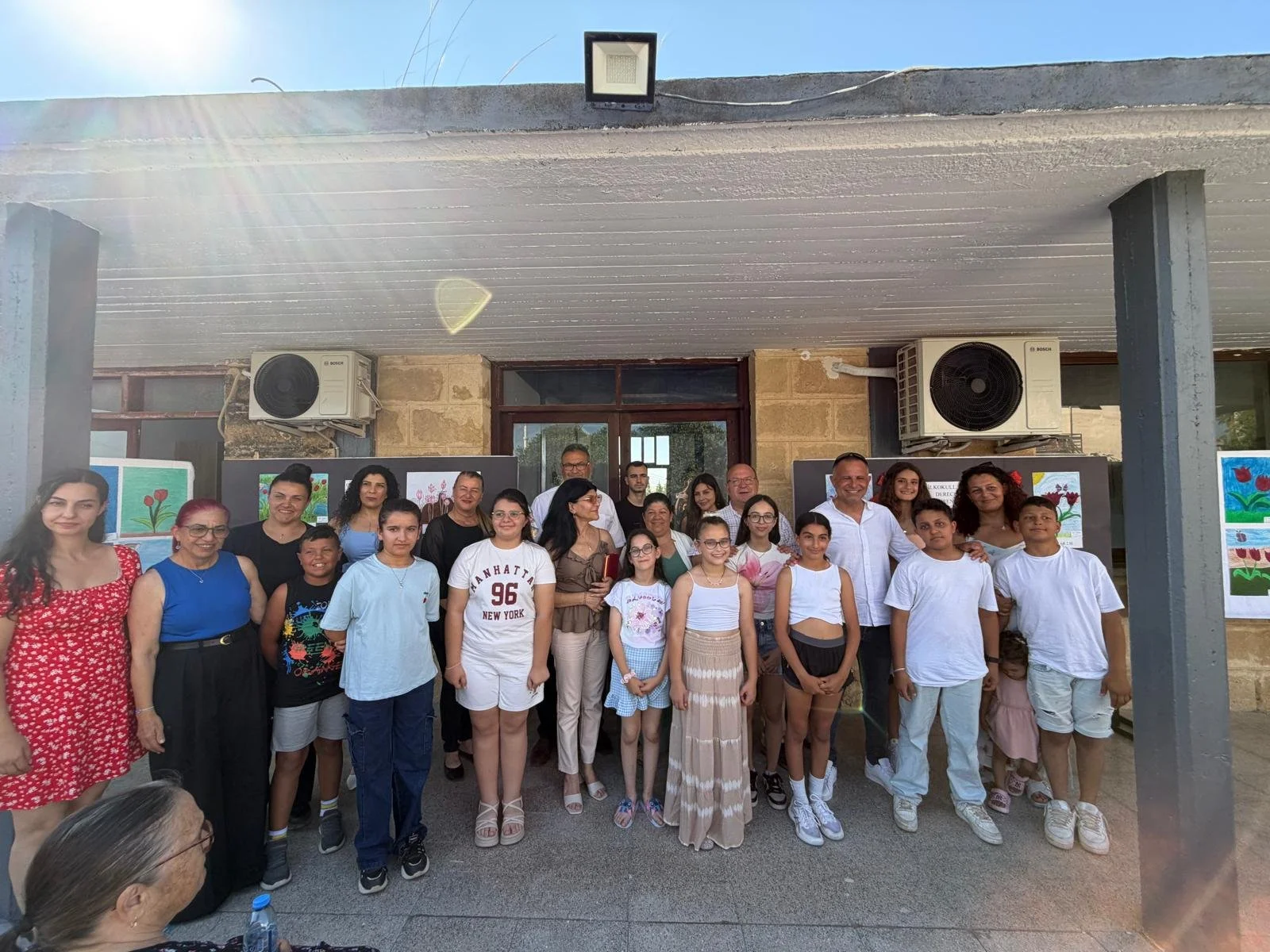 Lale konulu resim yarışması ödülleri sahiplerini buldu