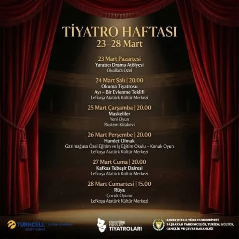 Devlet Tiyatroları’ndan “Tiyatro Haftası”