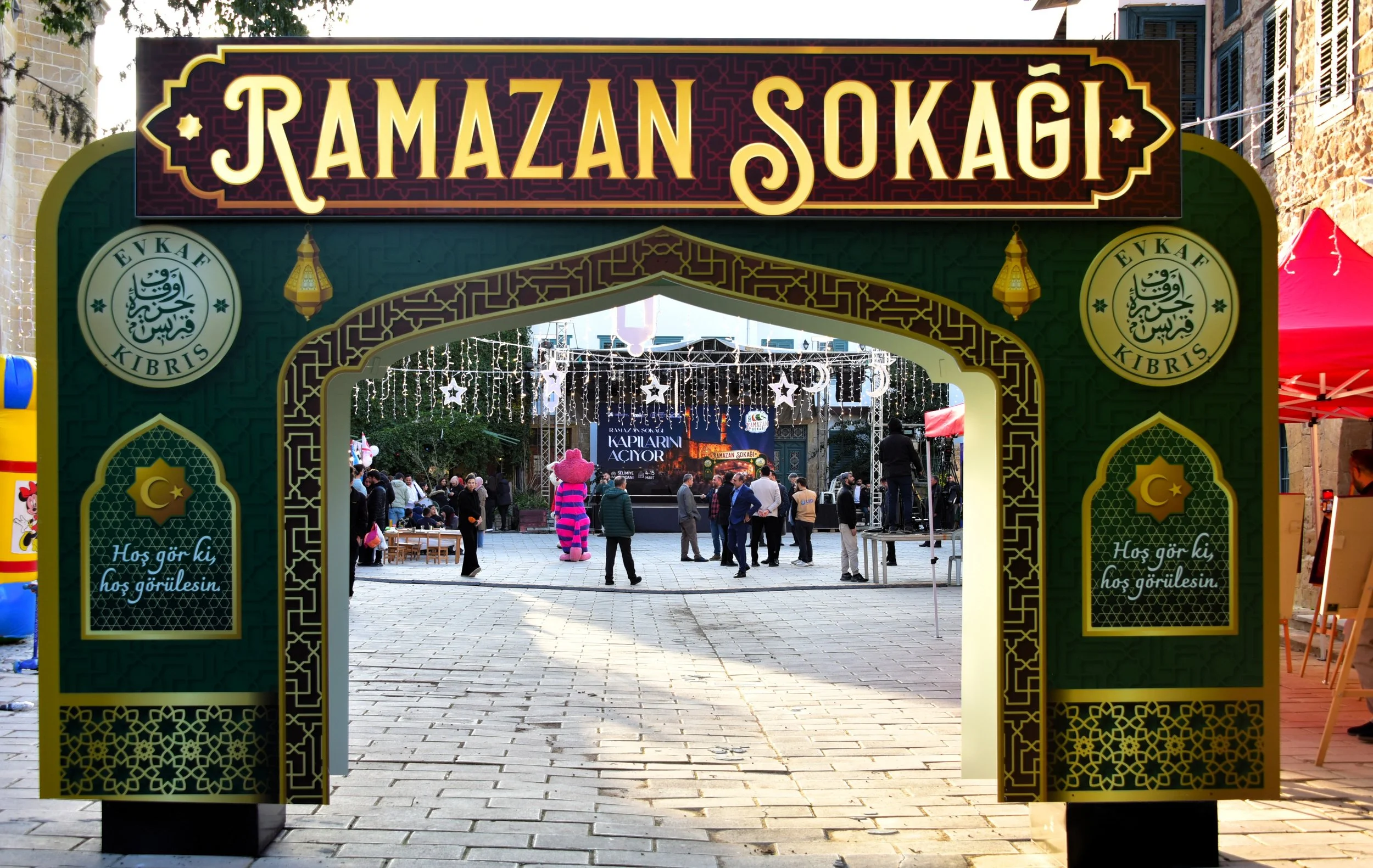 Lefkoşa'da “Ramazan Sokağı” kuruldu