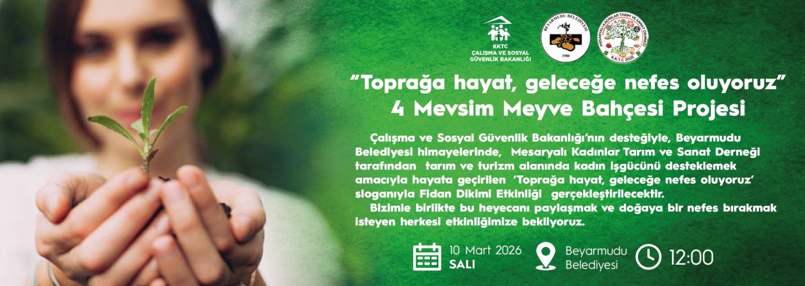 Kadın emeği toprakla buluşacak