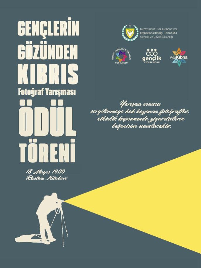 “Gençlerin Gözünden Kıbrıs” fotoğraf yarışmasının ödül töreni yapılıyor