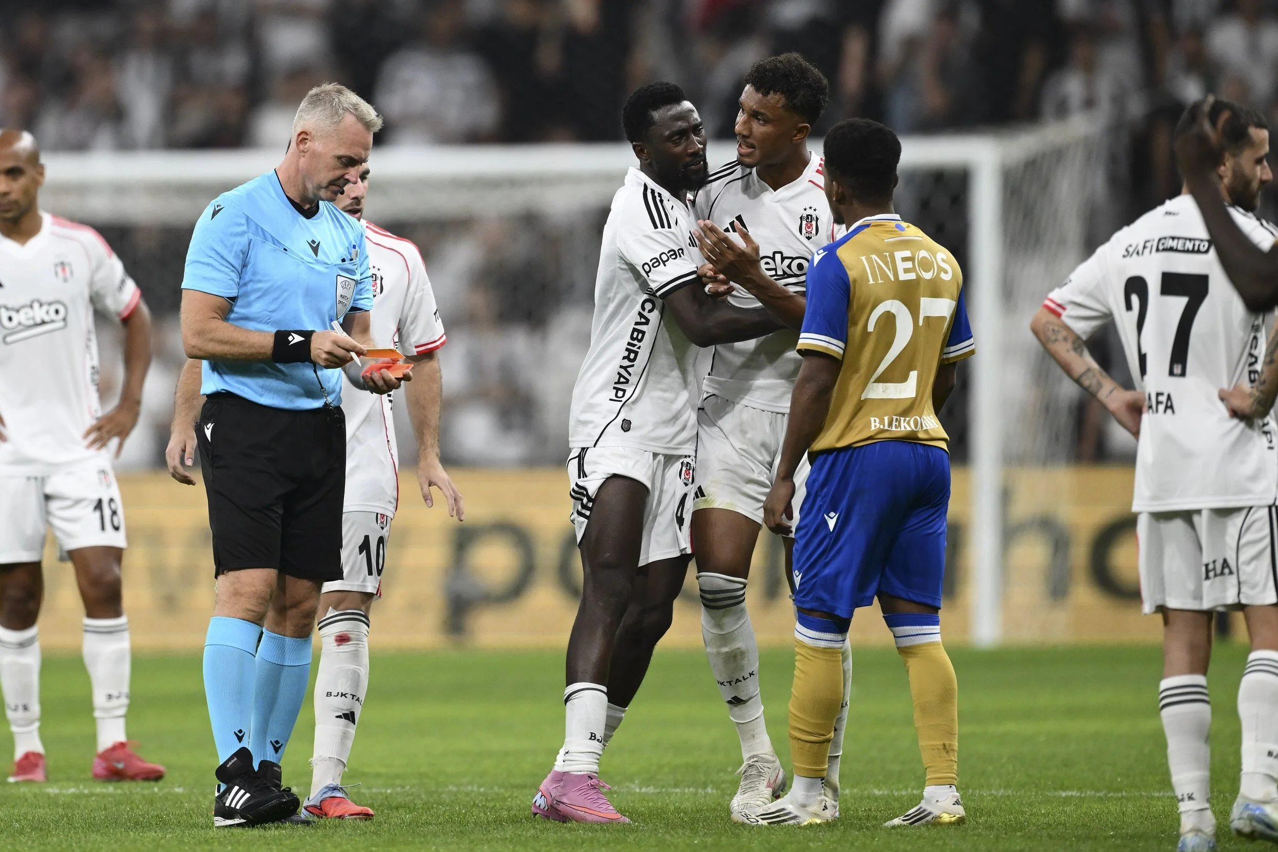 Beşiktaş'tan Avrupa'ya veda