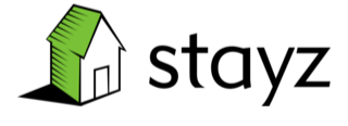 Icon of a house with a green roof and white walls