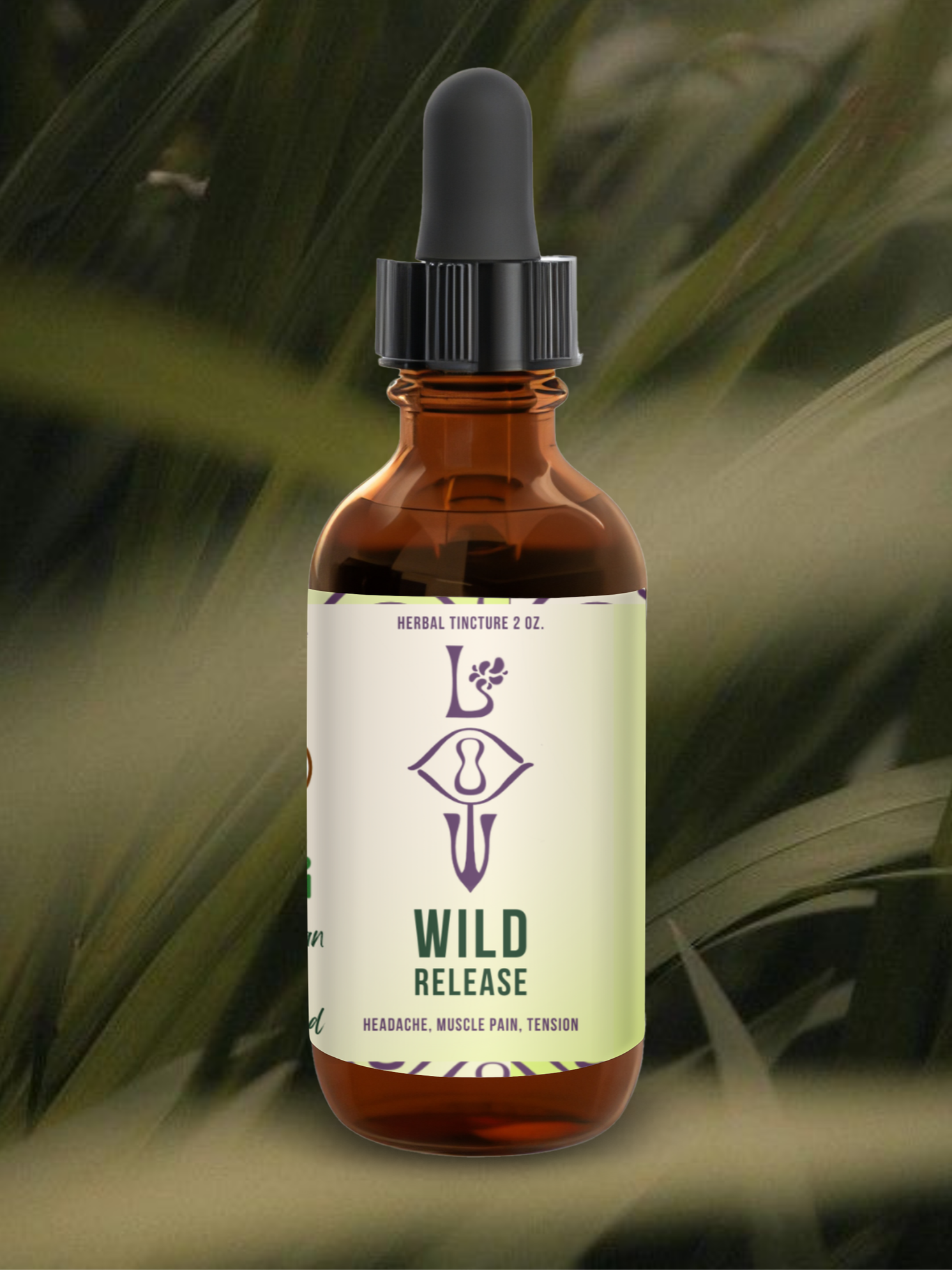 Wild Release - Headache and Muscle Tension, Pain, Discomfort Tincture