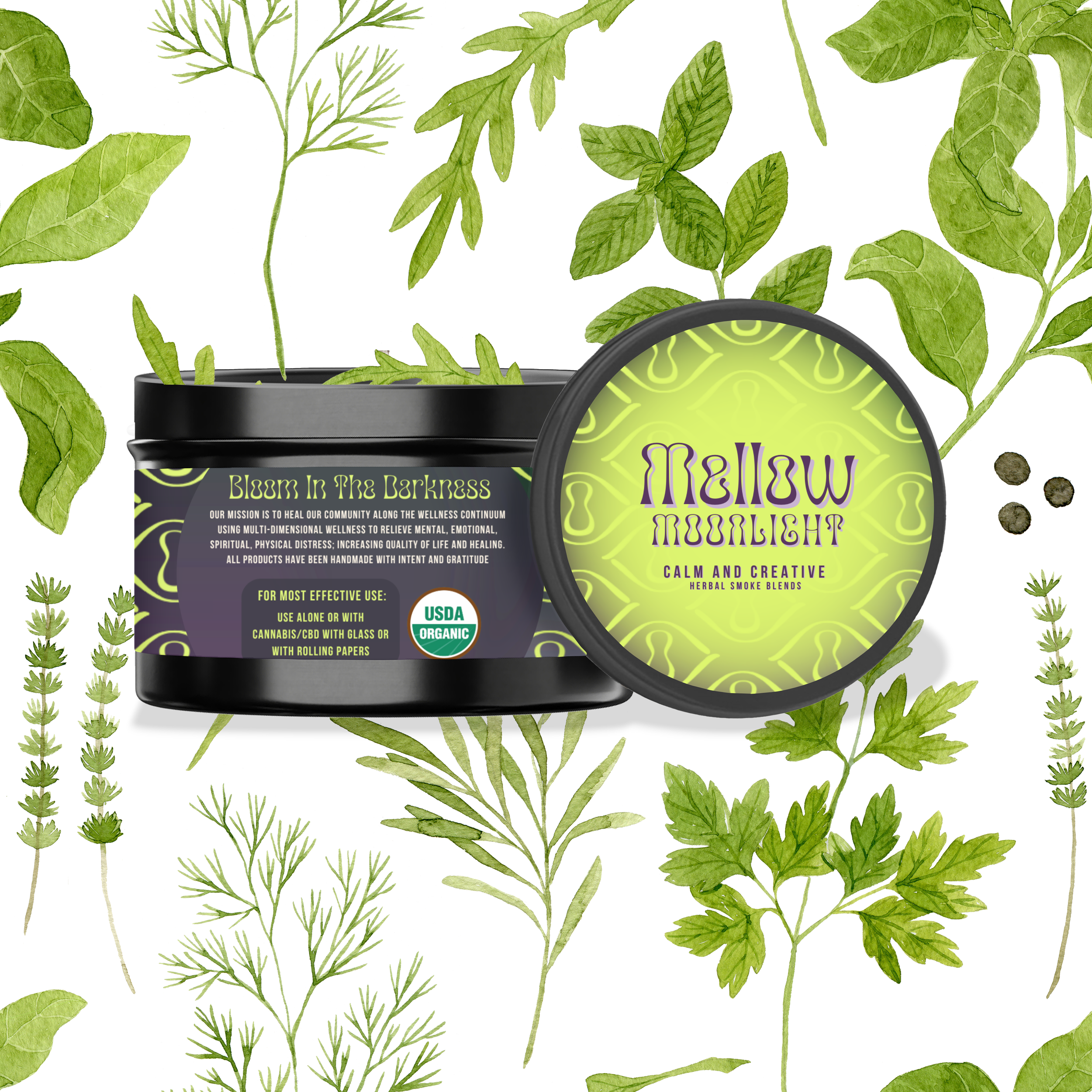 Mellow Moonlight Herbal Smoke