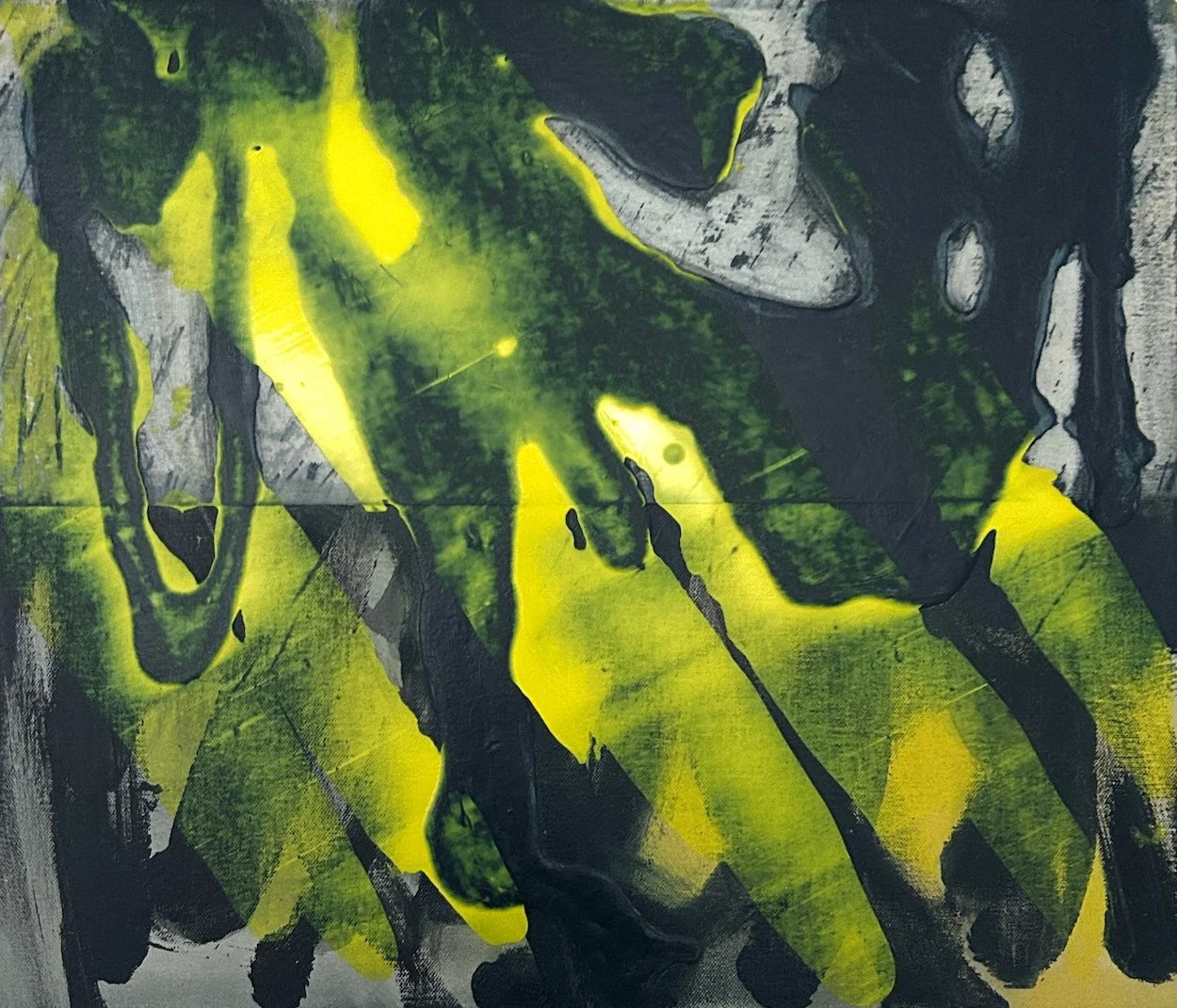 Untitled, 2025, Acrylic on canvas, 30.5 x 35.5cm