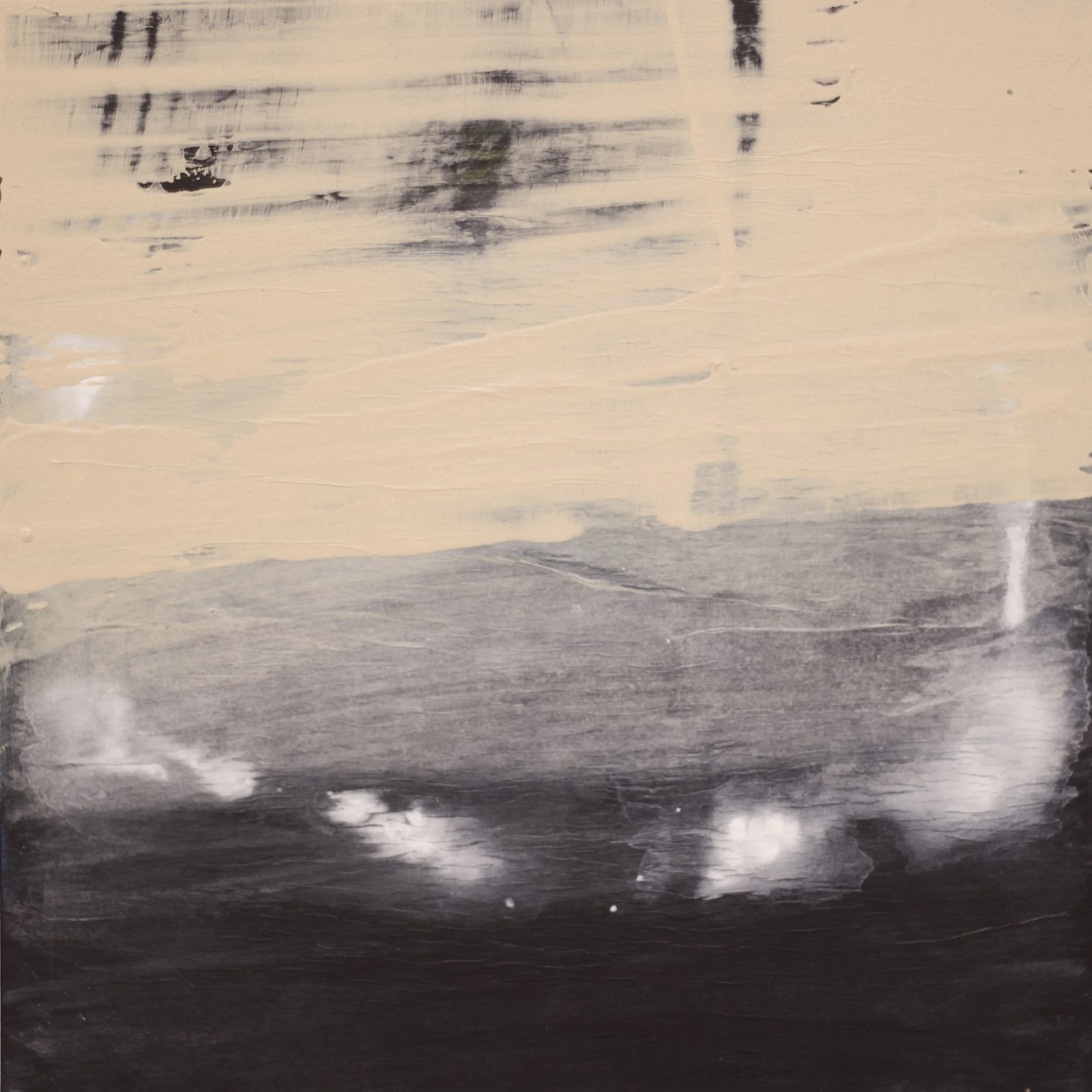 Untitled 2024, Acrylic on board, 25.5 x 25.5cm