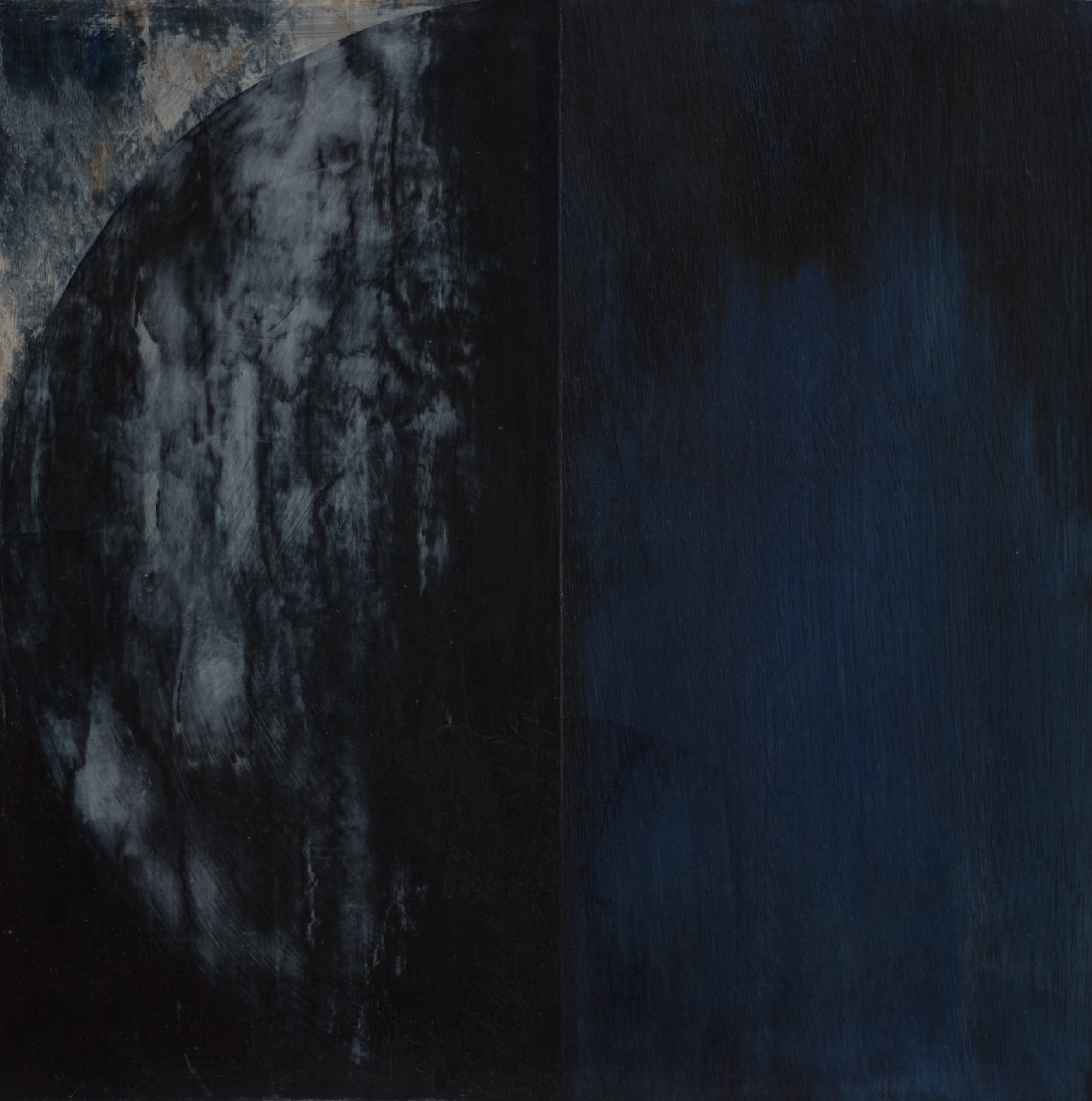 Untitled 2023, Acrylic on board, 25.5 x 25.5cm