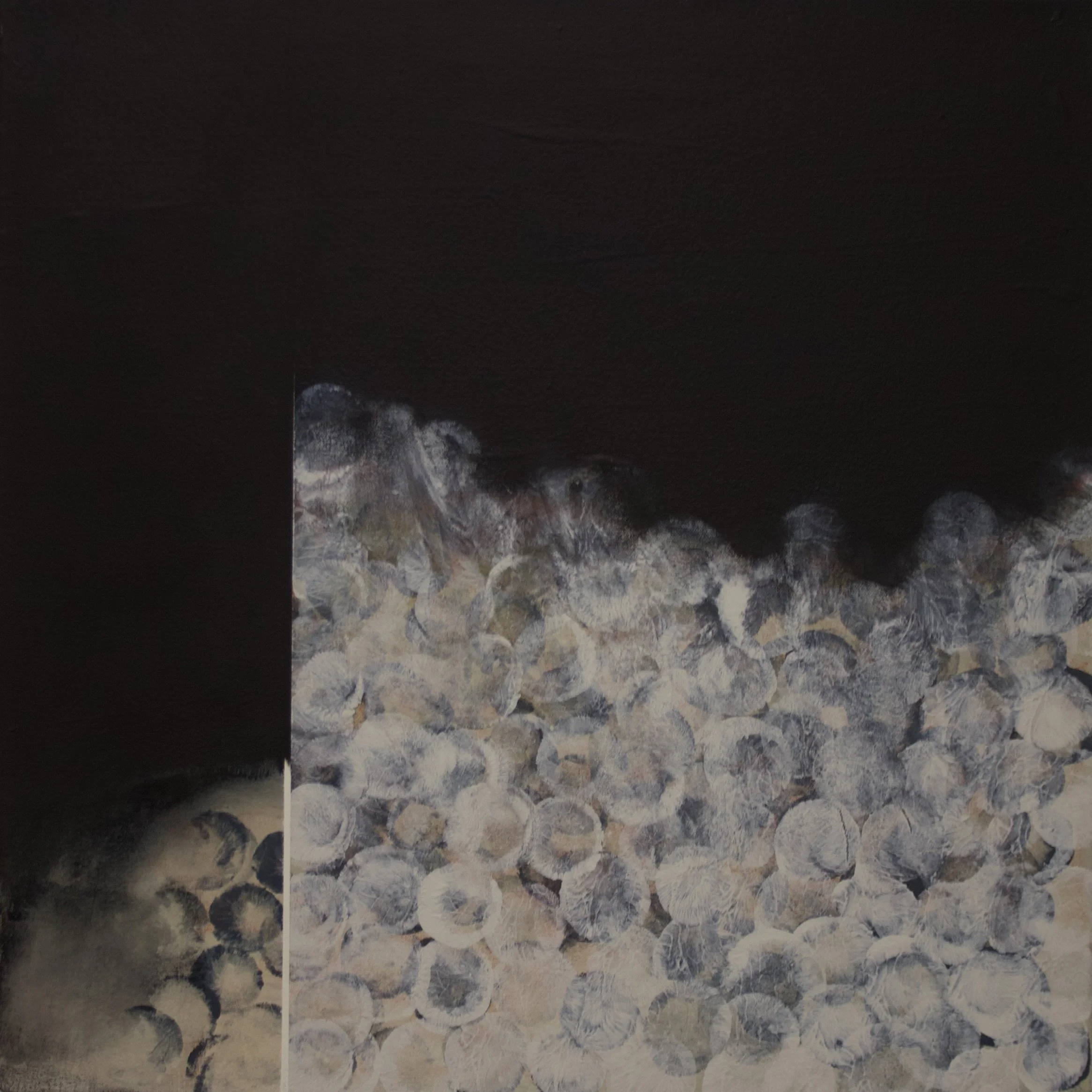 Heap, 2025, Acrylic on canvas, 51 x 51cm