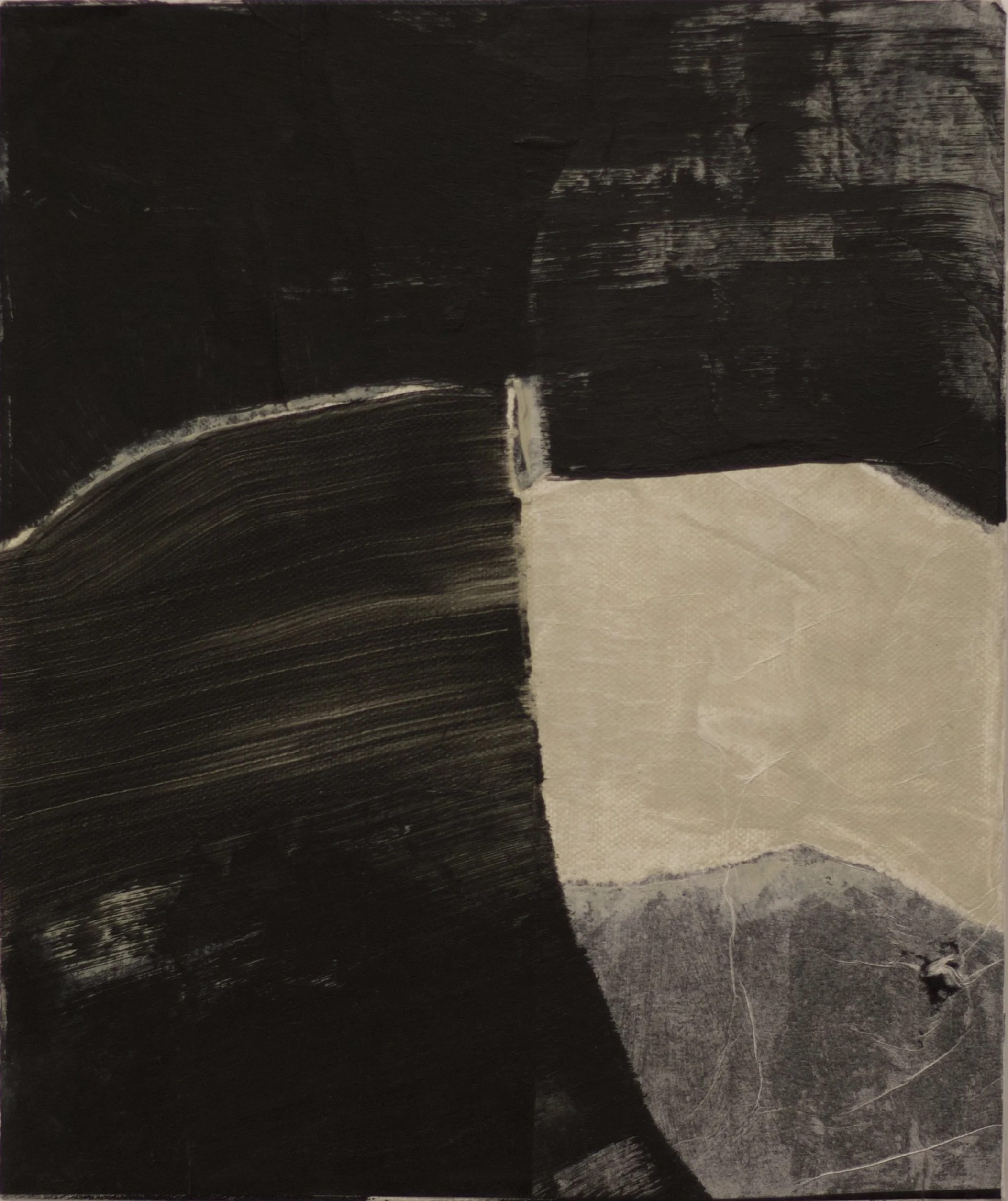 Untitled 2023, Acrylic on canvas, 30 x 25.5cm