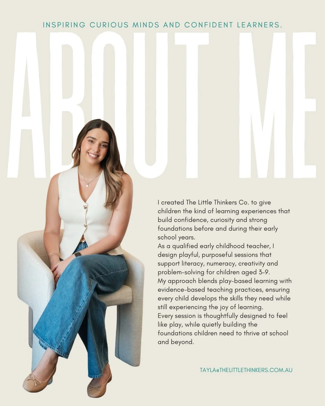 ✨ A little re-introduction&hellip; and a warm welcome.

For those who are new here, I&rsquo;m Tayla, the founder of The Little Thinkers Co. and an early childhood teacher passionate about helping children build confidence, curiosity and strong founda