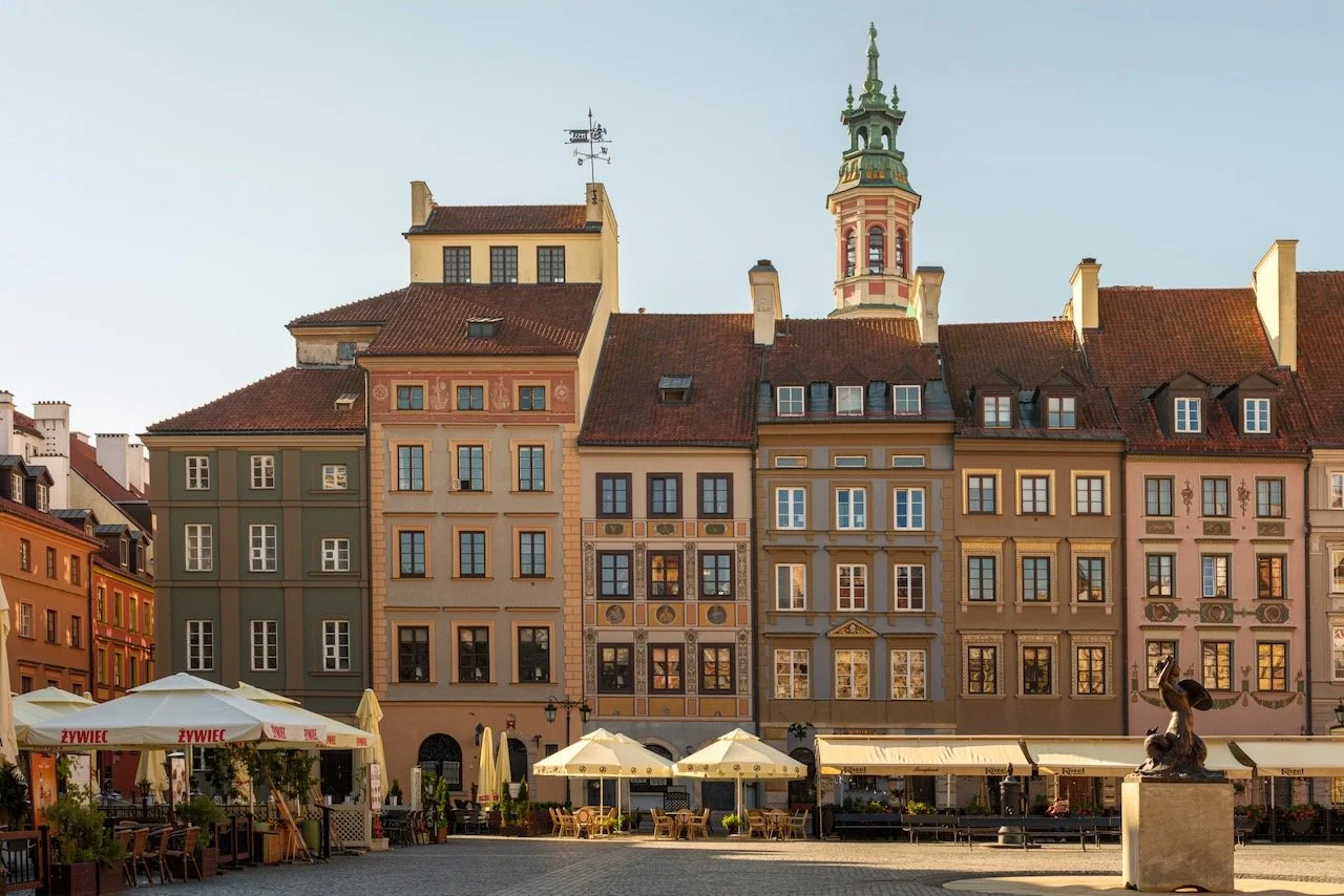Warsaw Old Town, Poland, May 2025
