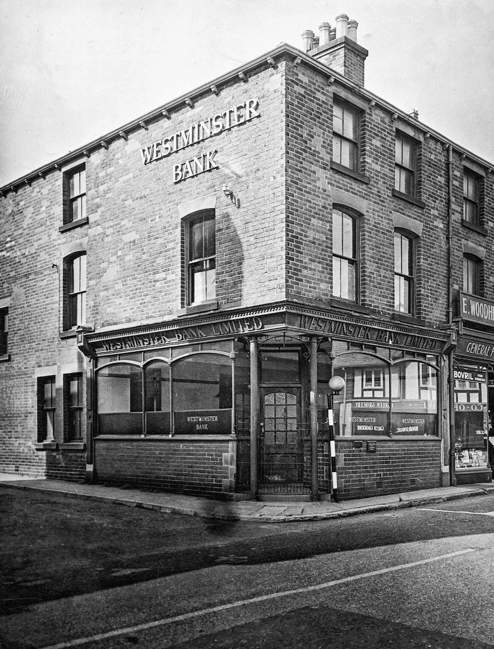 High Street, Clay Cross, Derbyshire, UK, August 1947